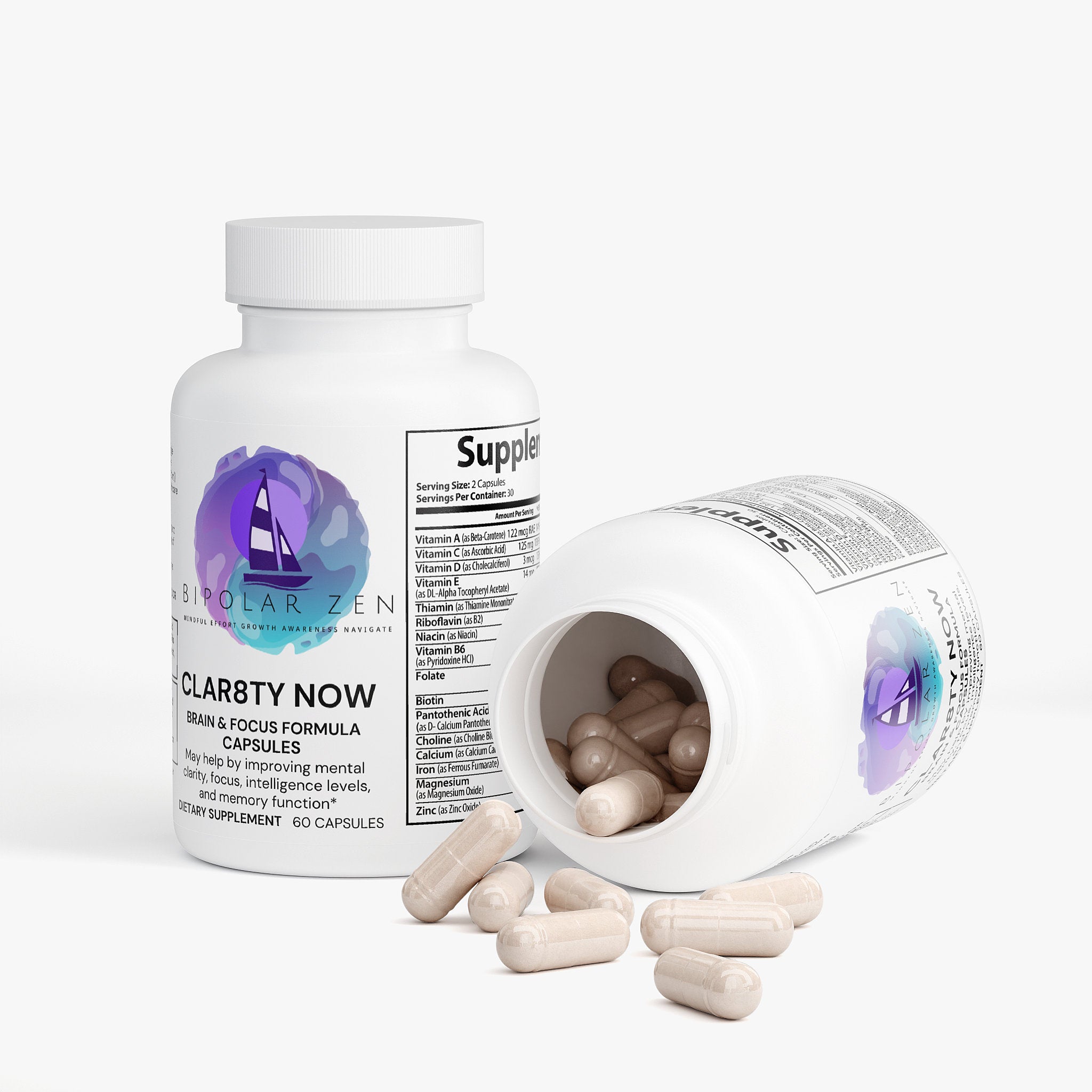 Clar8ty Now Brain & Focus Formula