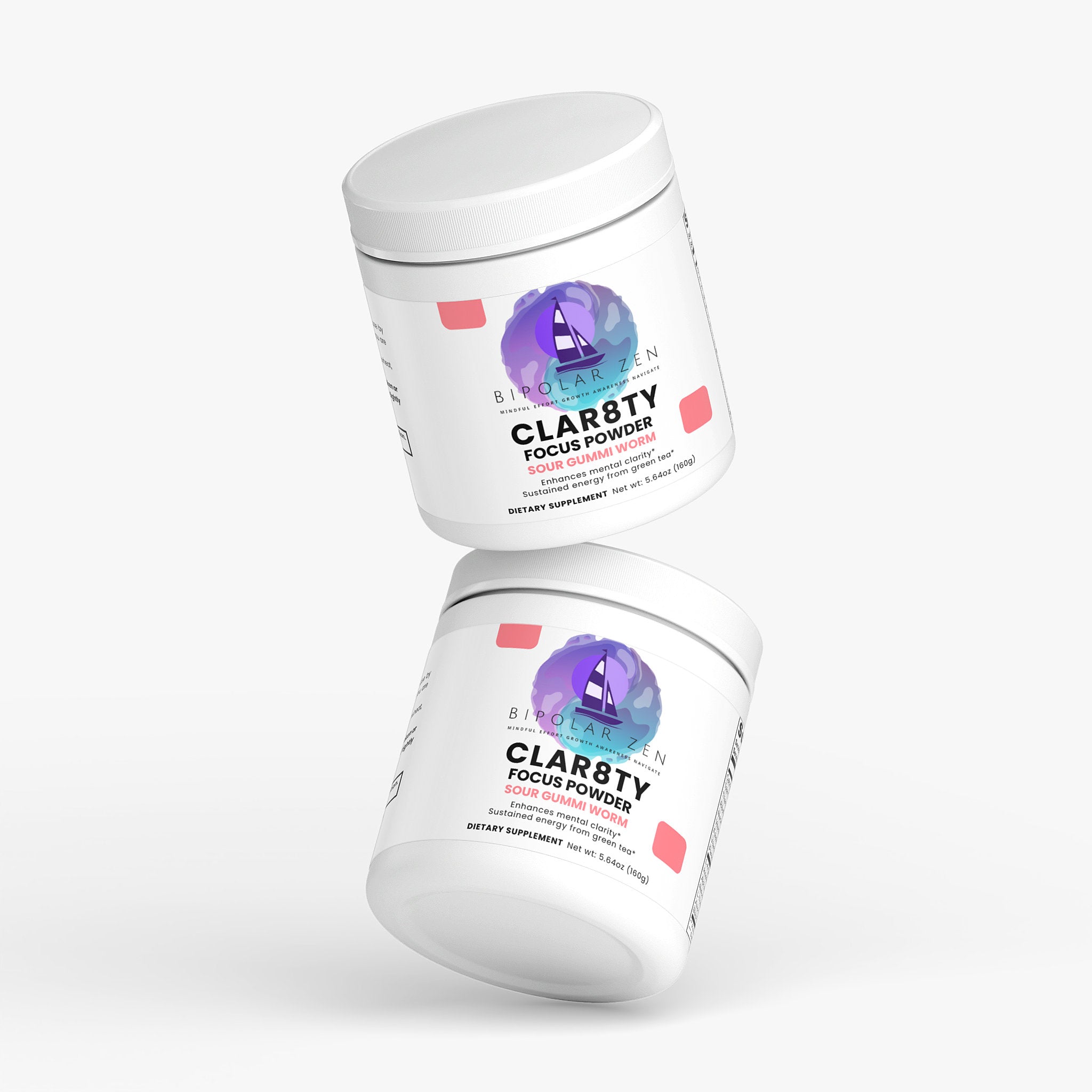 Clar8ty Focus Powder (Sour Gummi Worm)