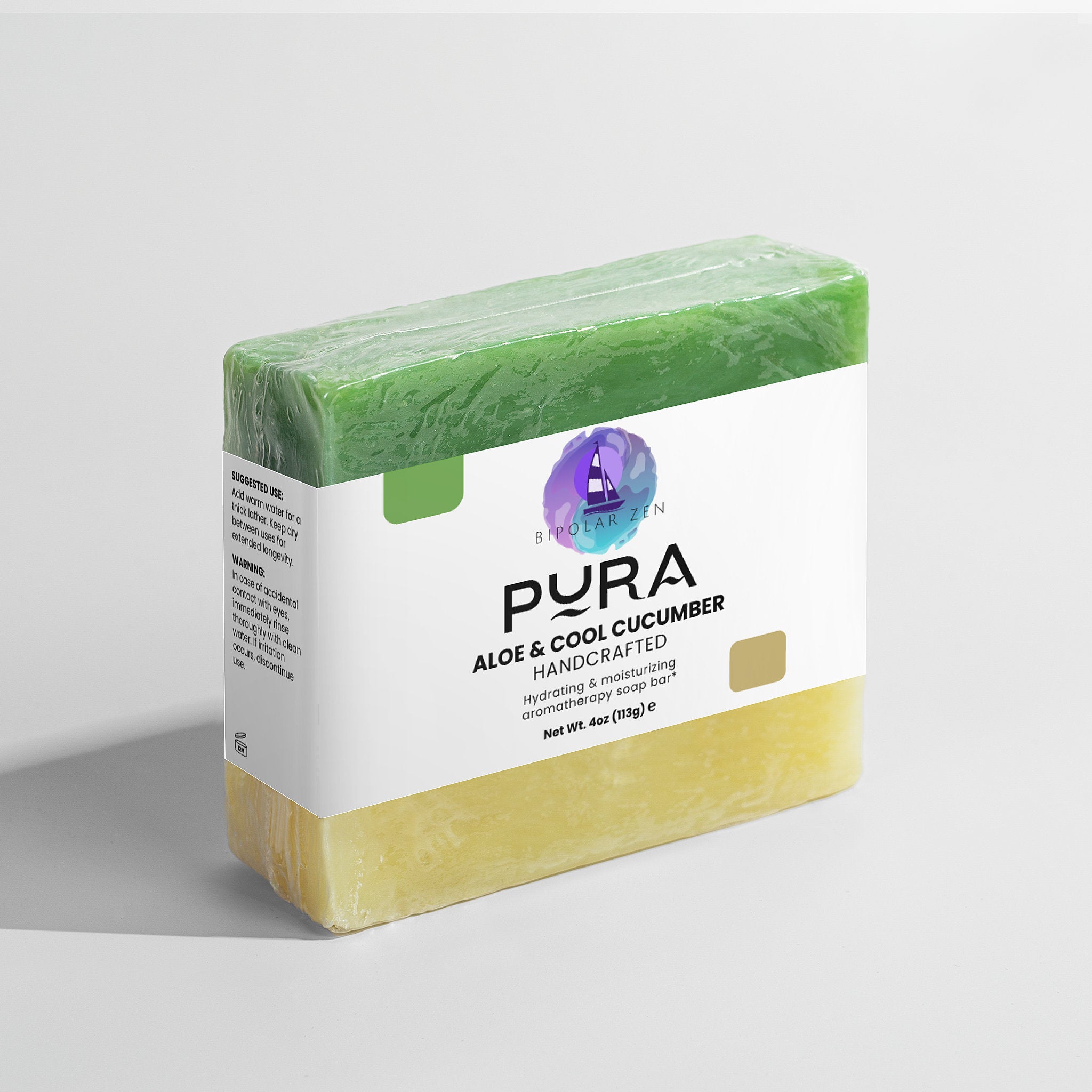 Pura Aloe & Cool Cucumber Soap