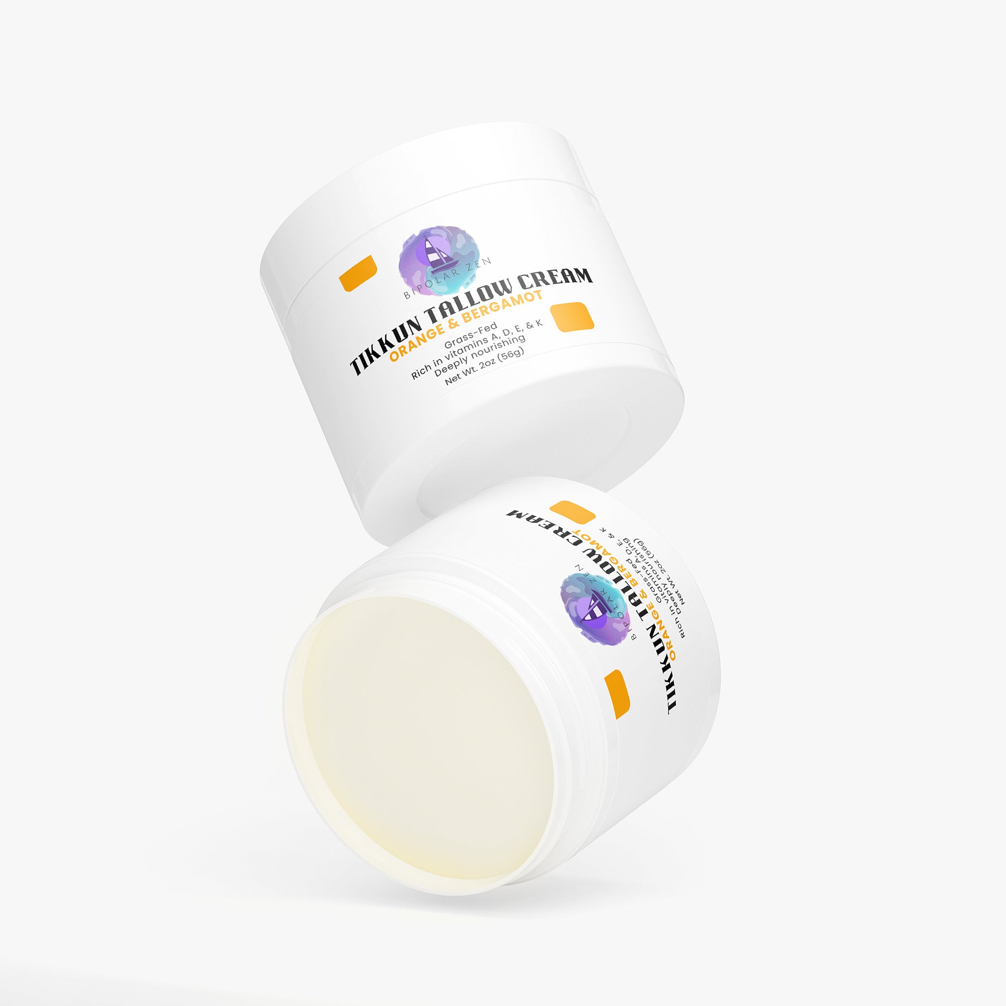 Tikkun Tallow Cream Orange & Bergamot