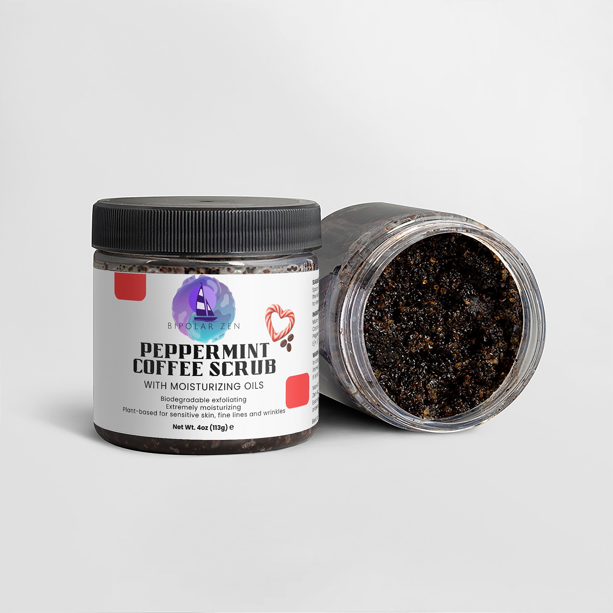 Peppermint Coffee Scrub