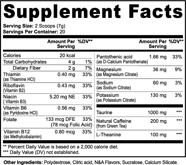 ZEN YANG Energy Powder (Lychee Splash Energy)