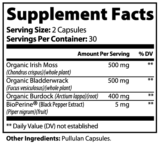 AuraGami Wellness Supplements | Sea Moss