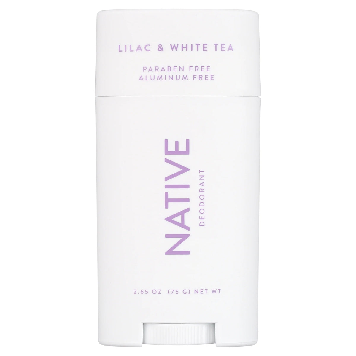 Deodorant, Aluminum Free, Lilac & White Tea, for Women and Men, 2.65 Oz