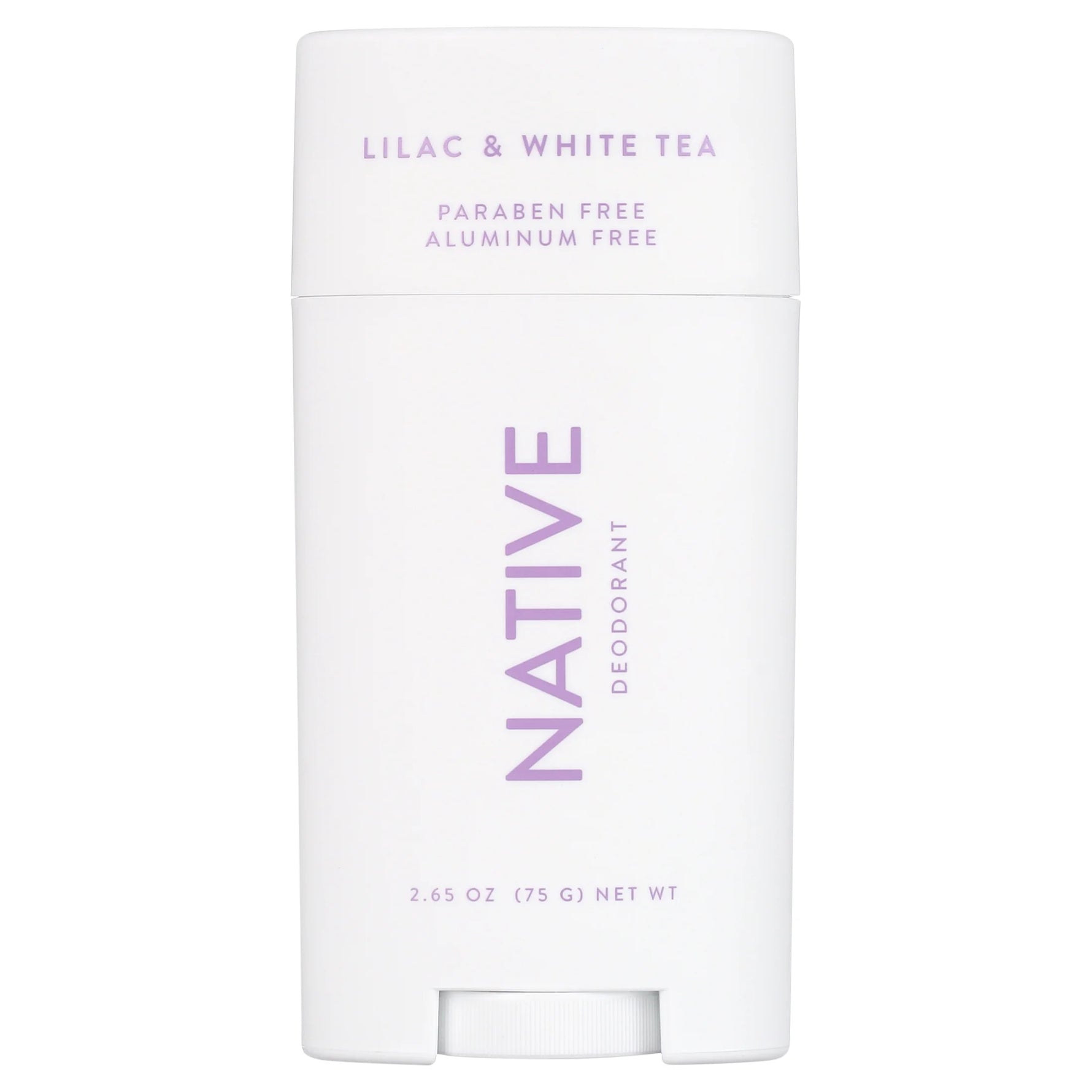 Deodorant, Aluminum Free, Lilac & White Tea, for Women and Men, 2.65 Oz