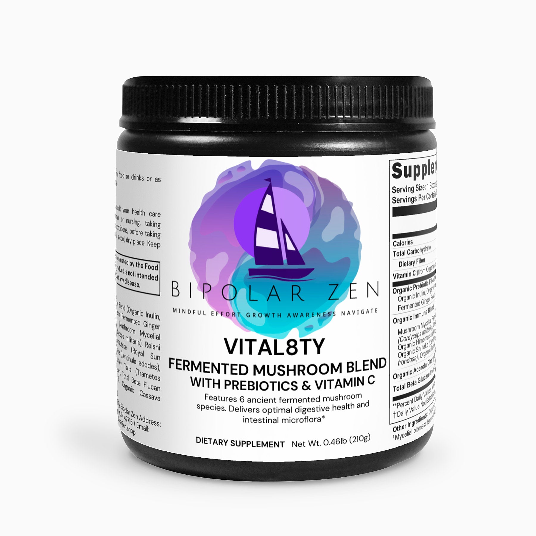 Vital8ty Fermented Mushroom Blend
