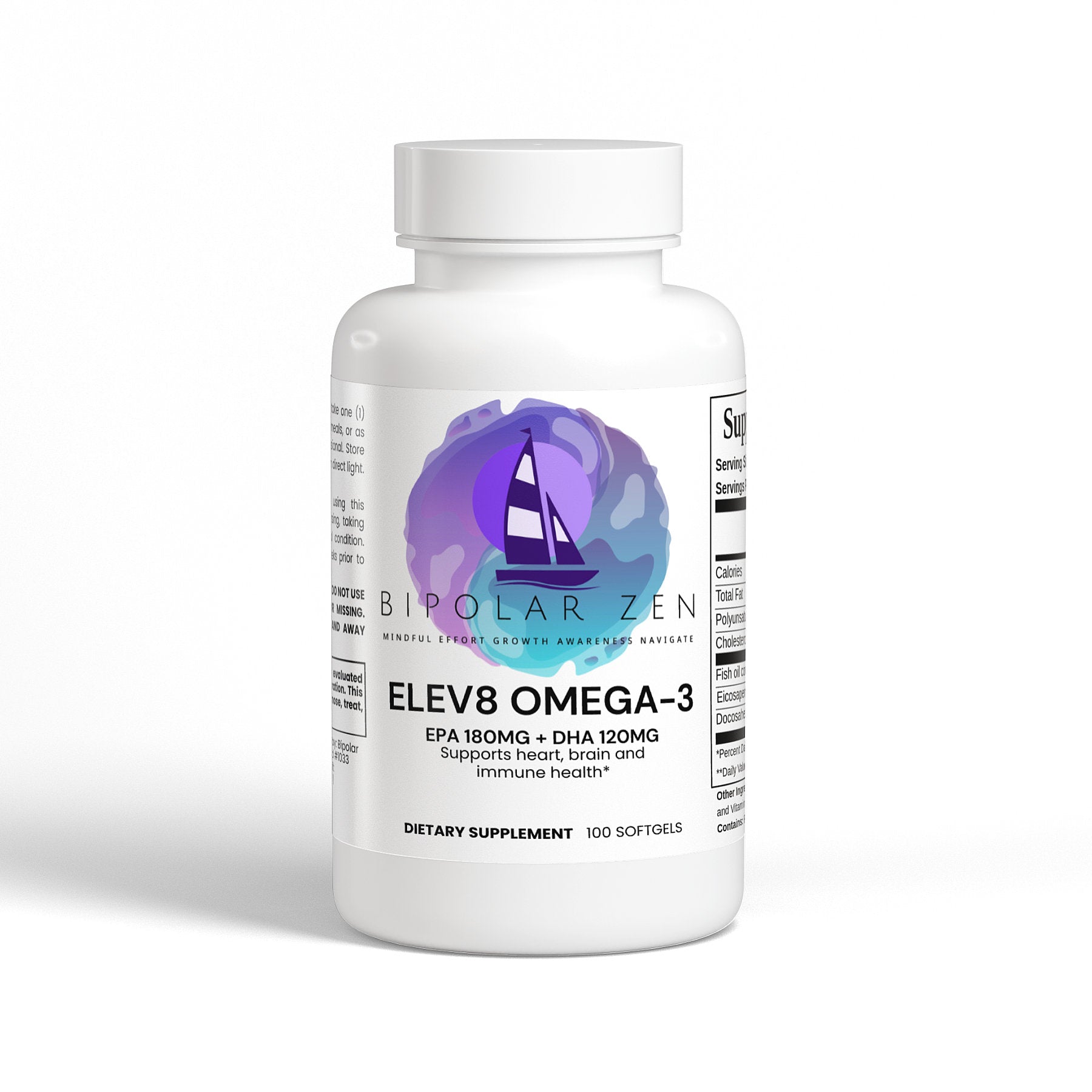Elev8 Omega-3 EPA 180mg + DHA 120mg