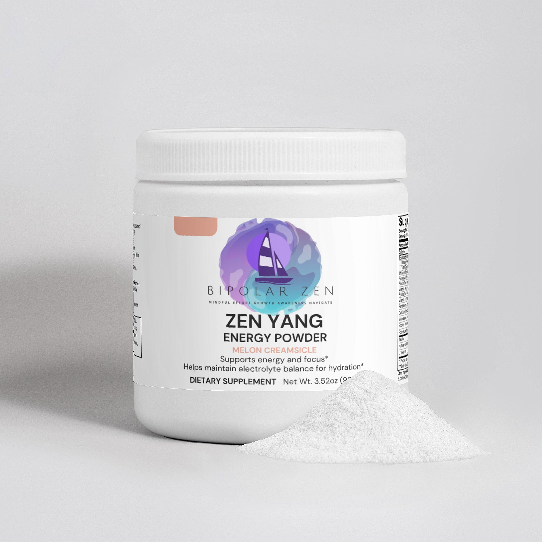 ZEN YANG Energy Powder (Melon Creamsicle)