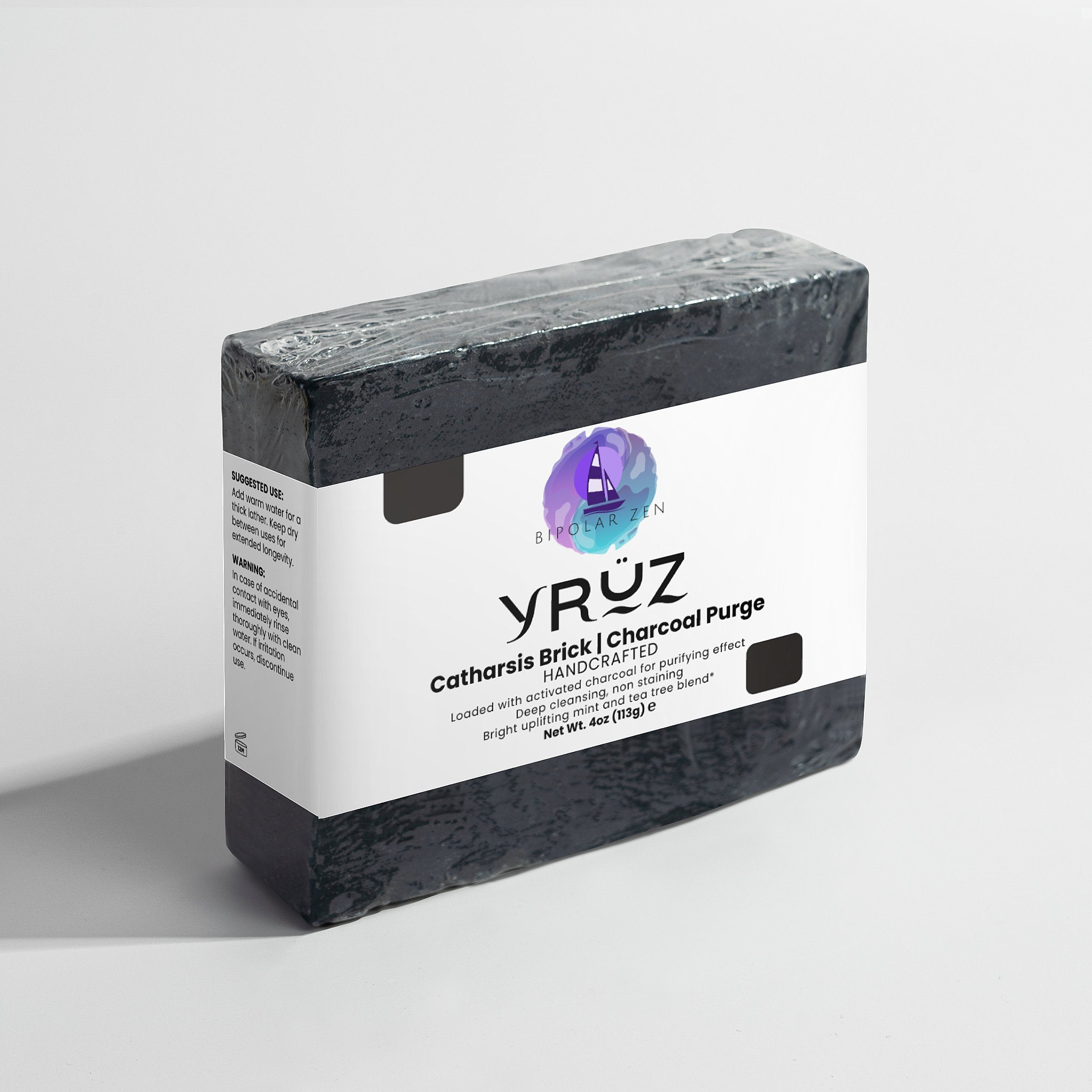 Yrüz Catharsis Brick | Charcoal Purge