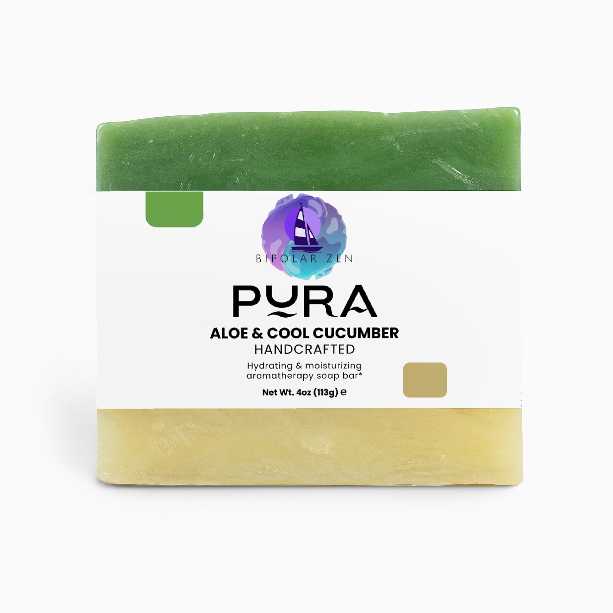Pura Aloe & Cool Cucumber Soap