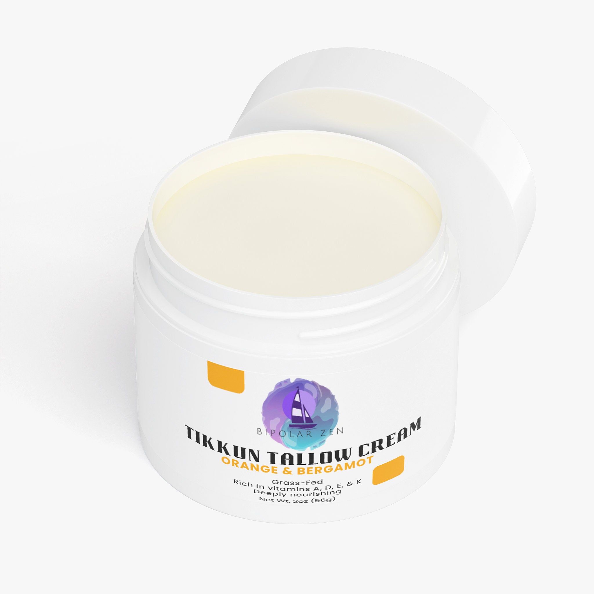 Tikkun Tallow Cream Orange & Bergamot