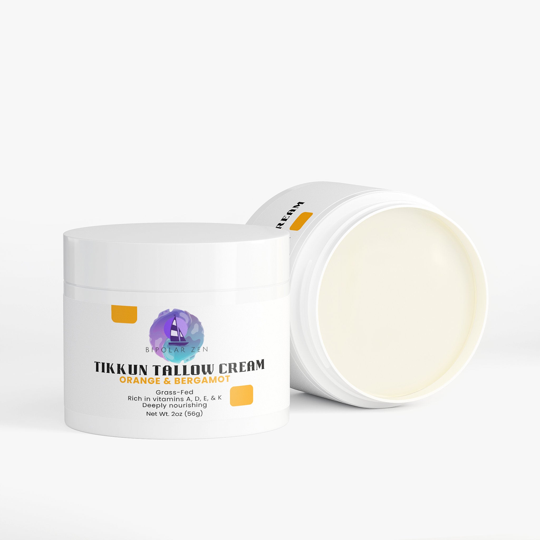 Tikkun Tallow Cream Orange & Bergamot