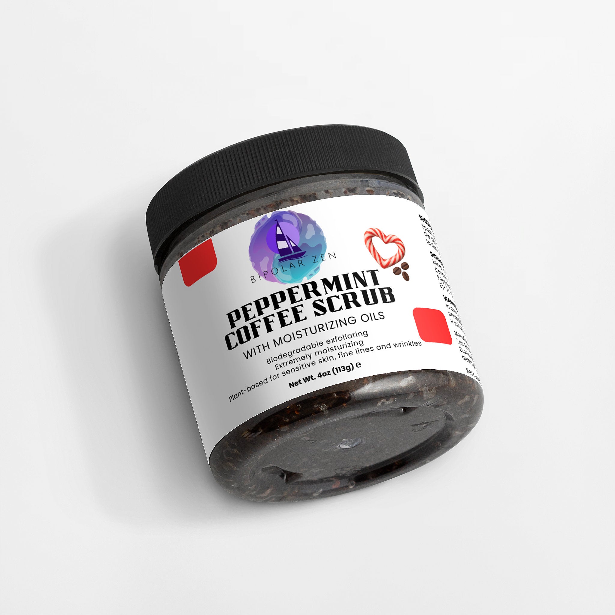 Peppermint Coffee Scrub