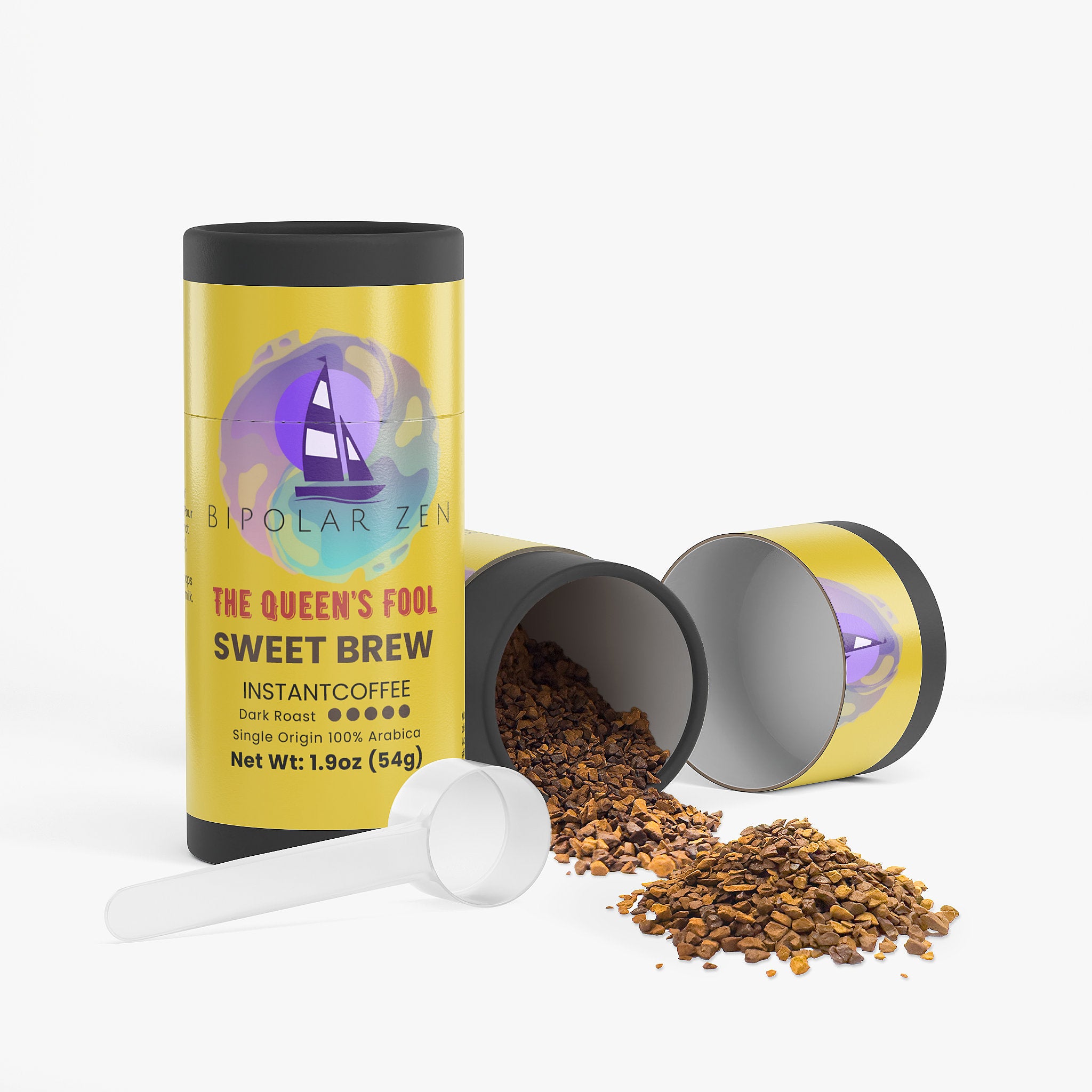 The Queen's Fool | Sweet Brew Instant Coffee (Dark Roast)