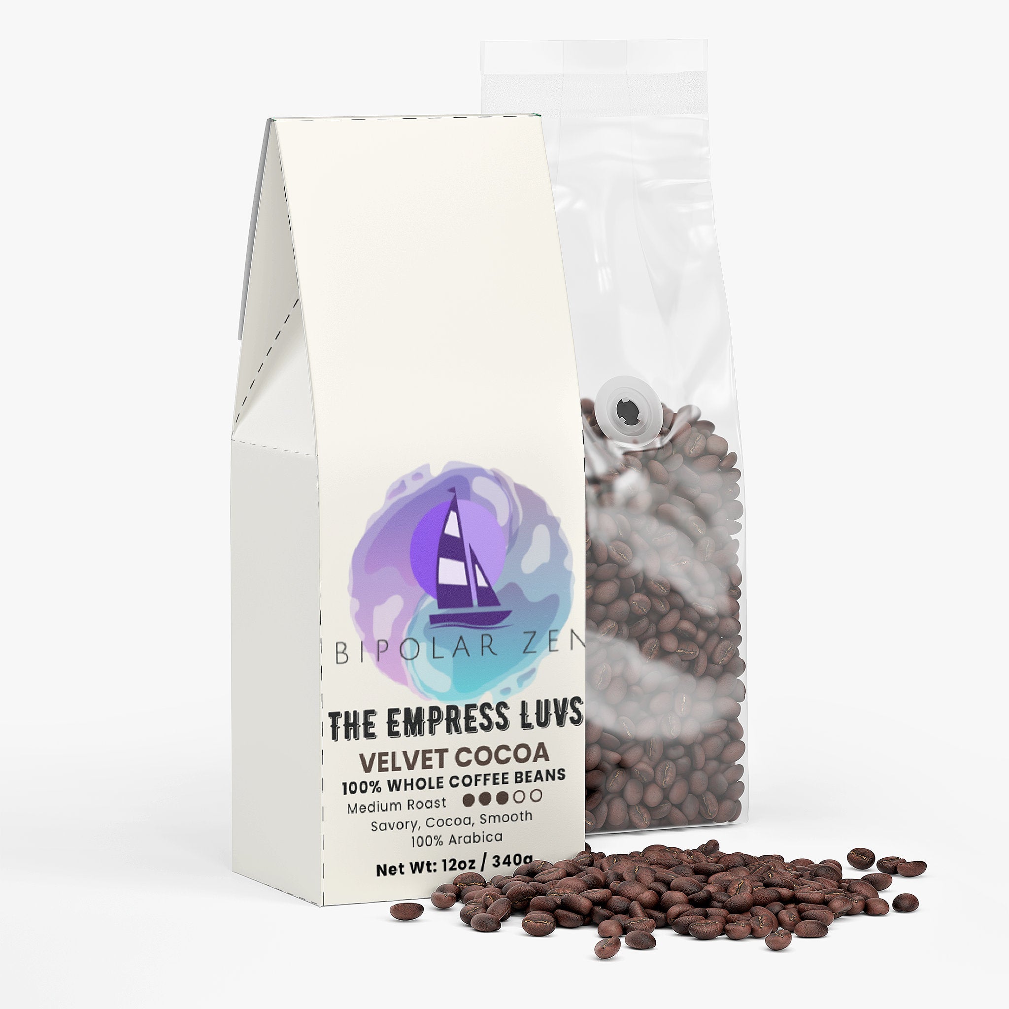 The Empress Luvs | Velvet Cocoa Coffee (Medium Roast)