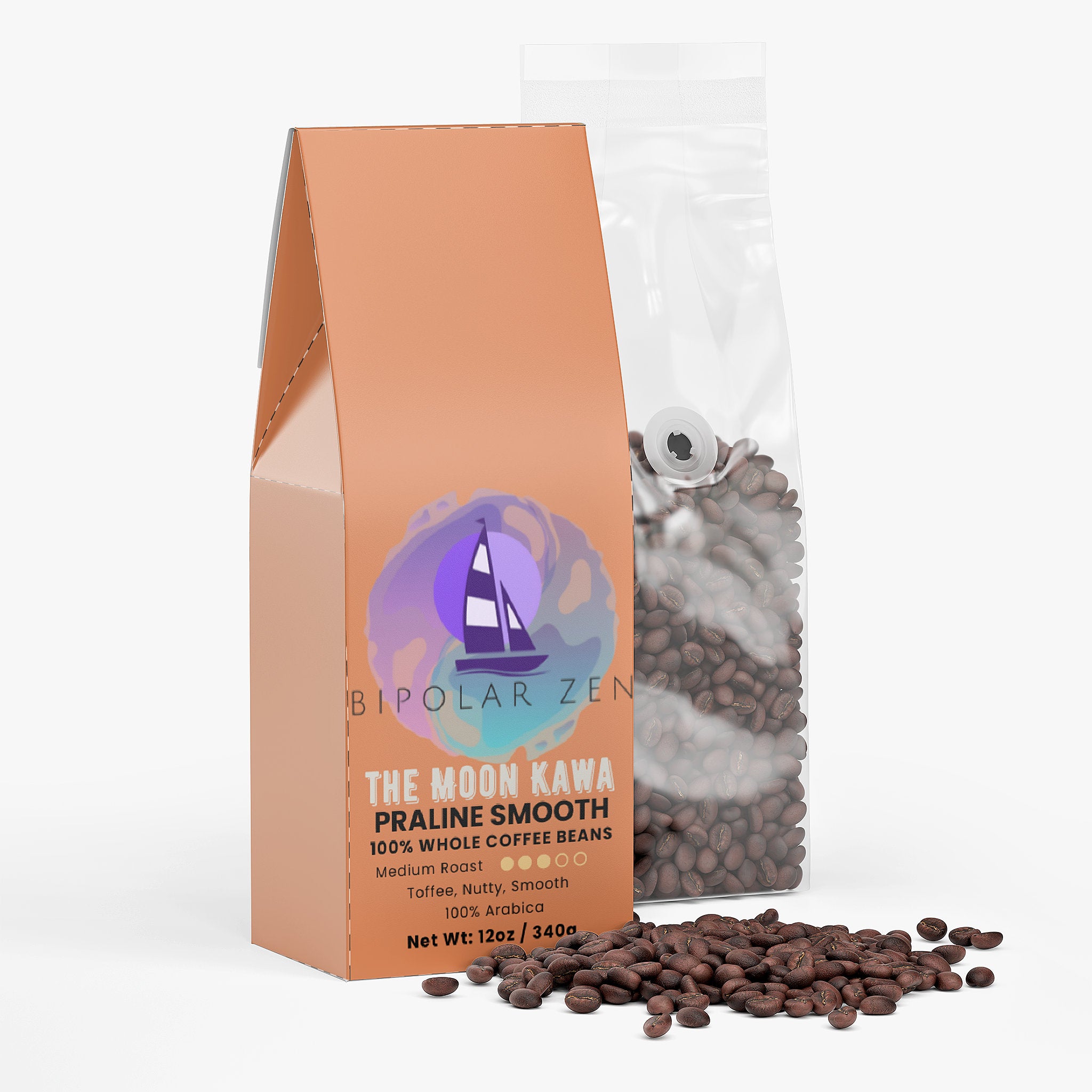 The Moon Kawa | Praline Smooth Coffee (Medium Roast)