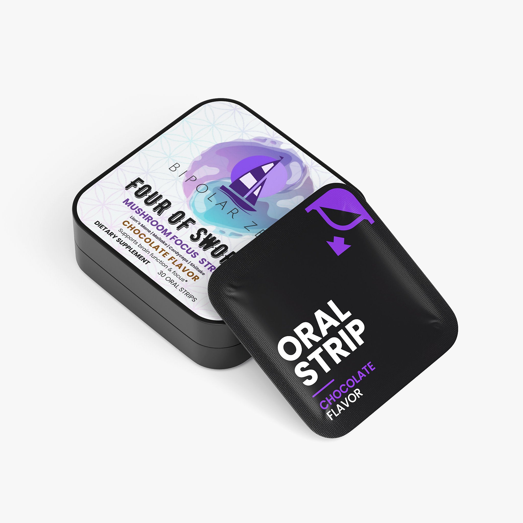 Four of Swords | Chocolate Flavored Mushroom Focus Strips