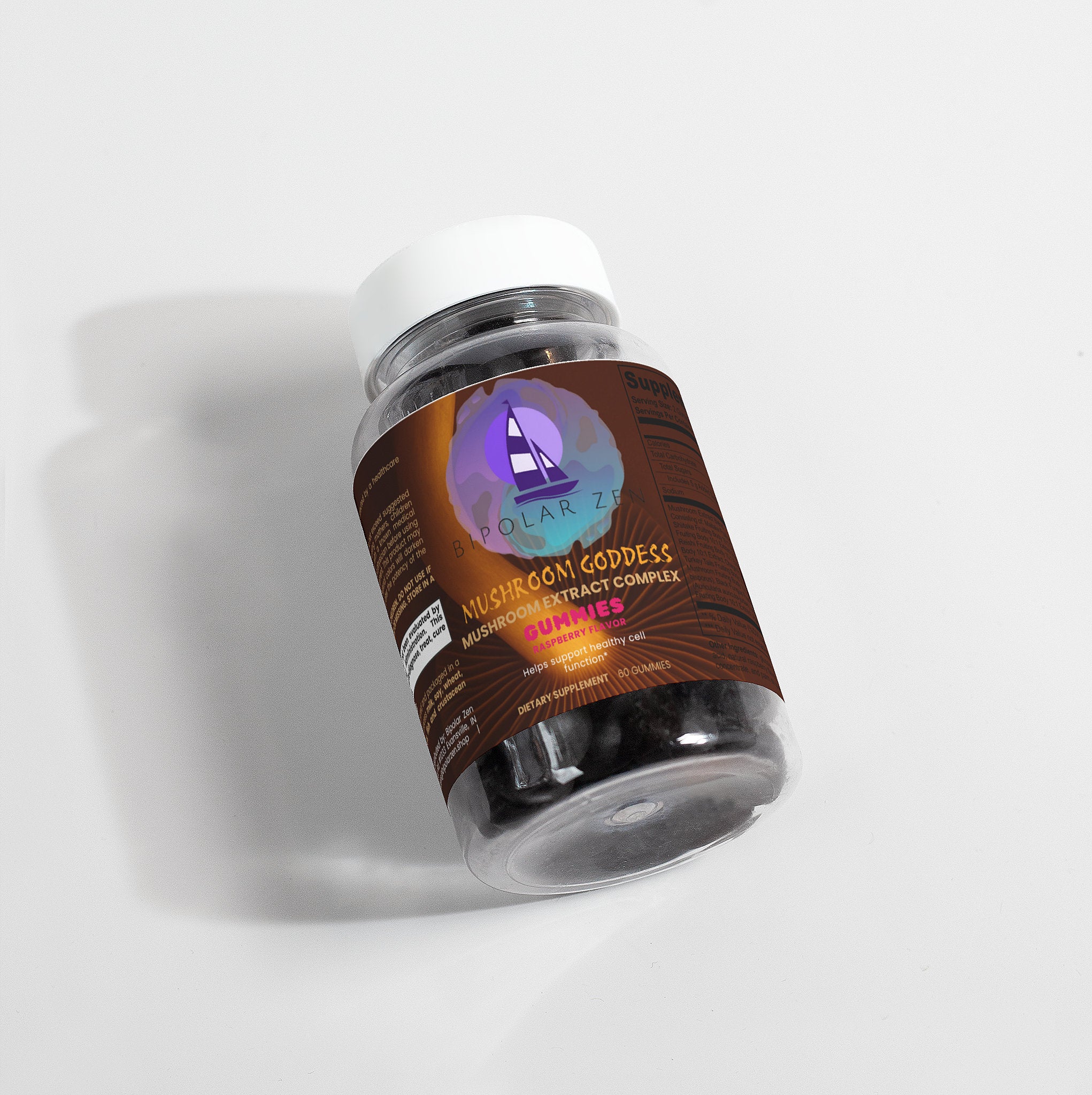 Mushroom Goddess | Mushroom Extract Complex Raspberry Gummies