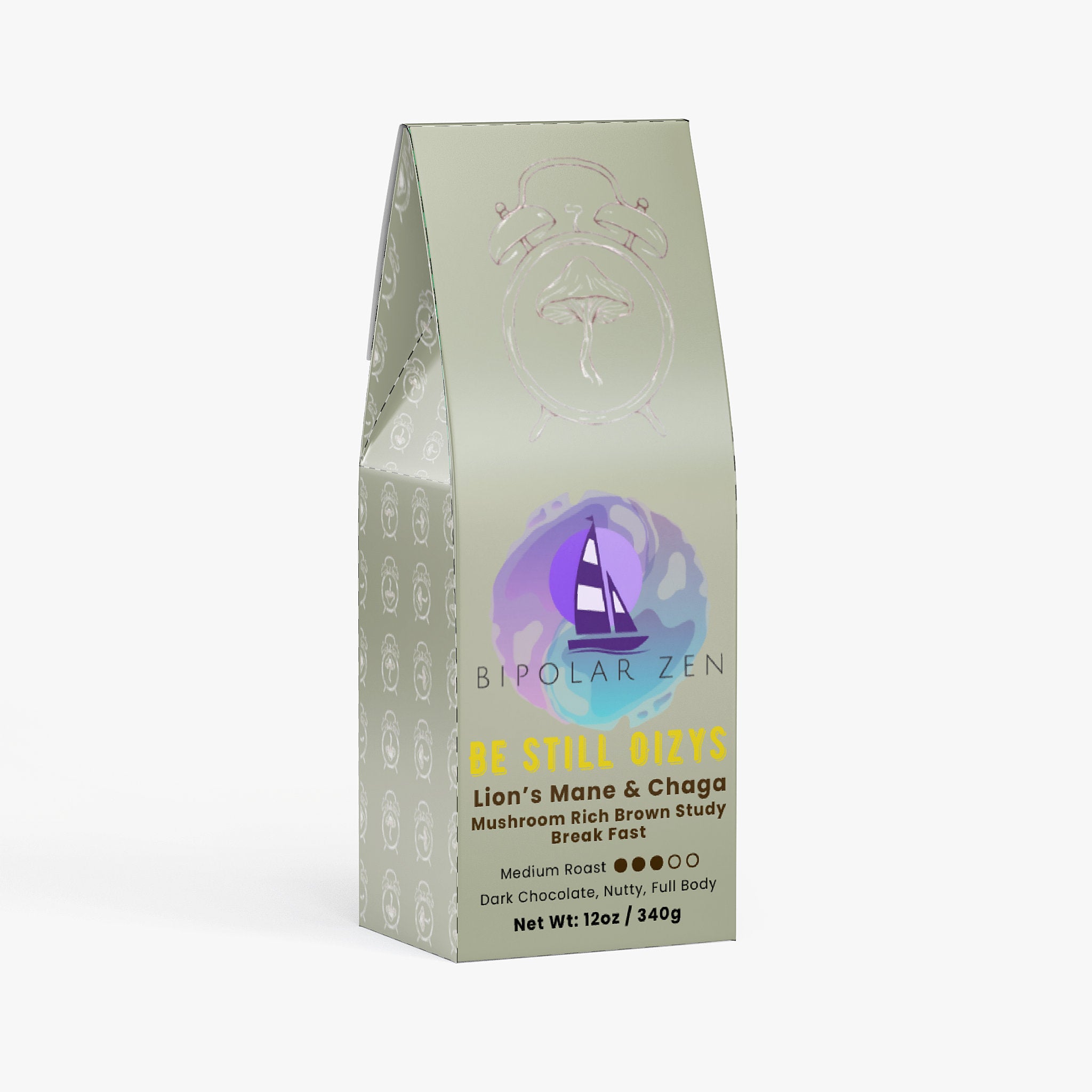 Be Still Oizys | Mushroom Rich Brown Study Breakfast