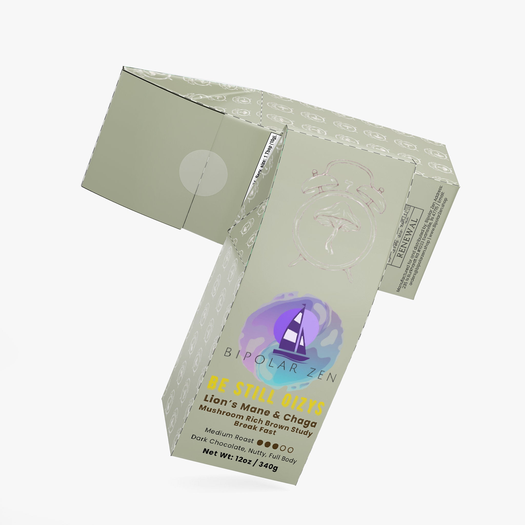 Be Still Oizys | Mushroom Rich Brown Study Breakfast