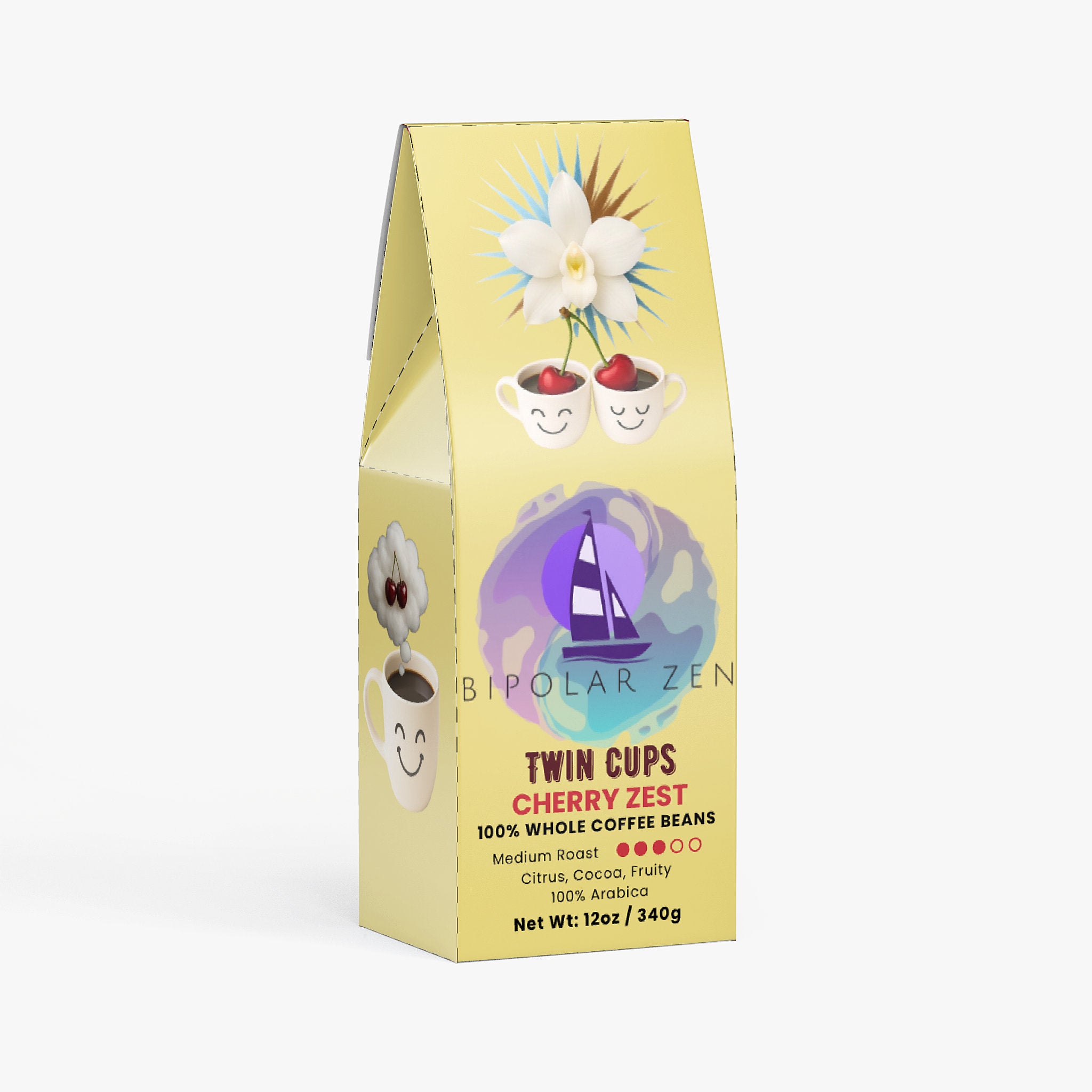 Twin Cups | Cherry Zest Coffee (Medium Roast)
