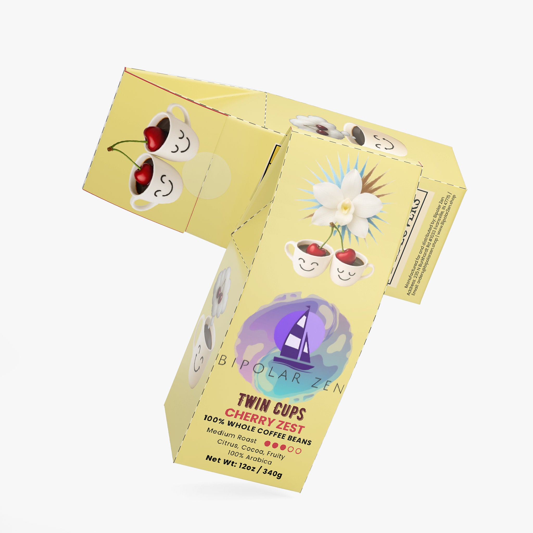 Twin Cups | Cherry Zest Coffee (Medium Roast)