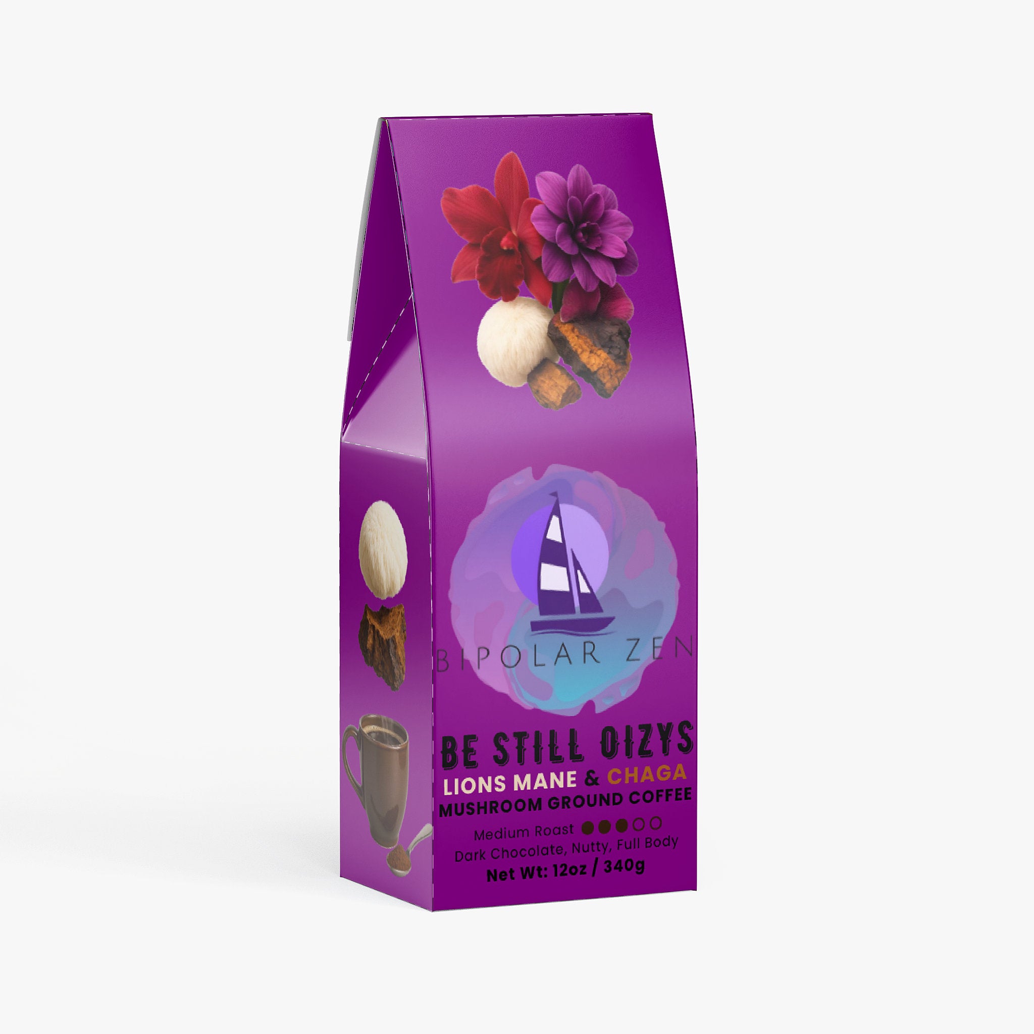 Be Still Oizys | Mushroom Ground Coffee