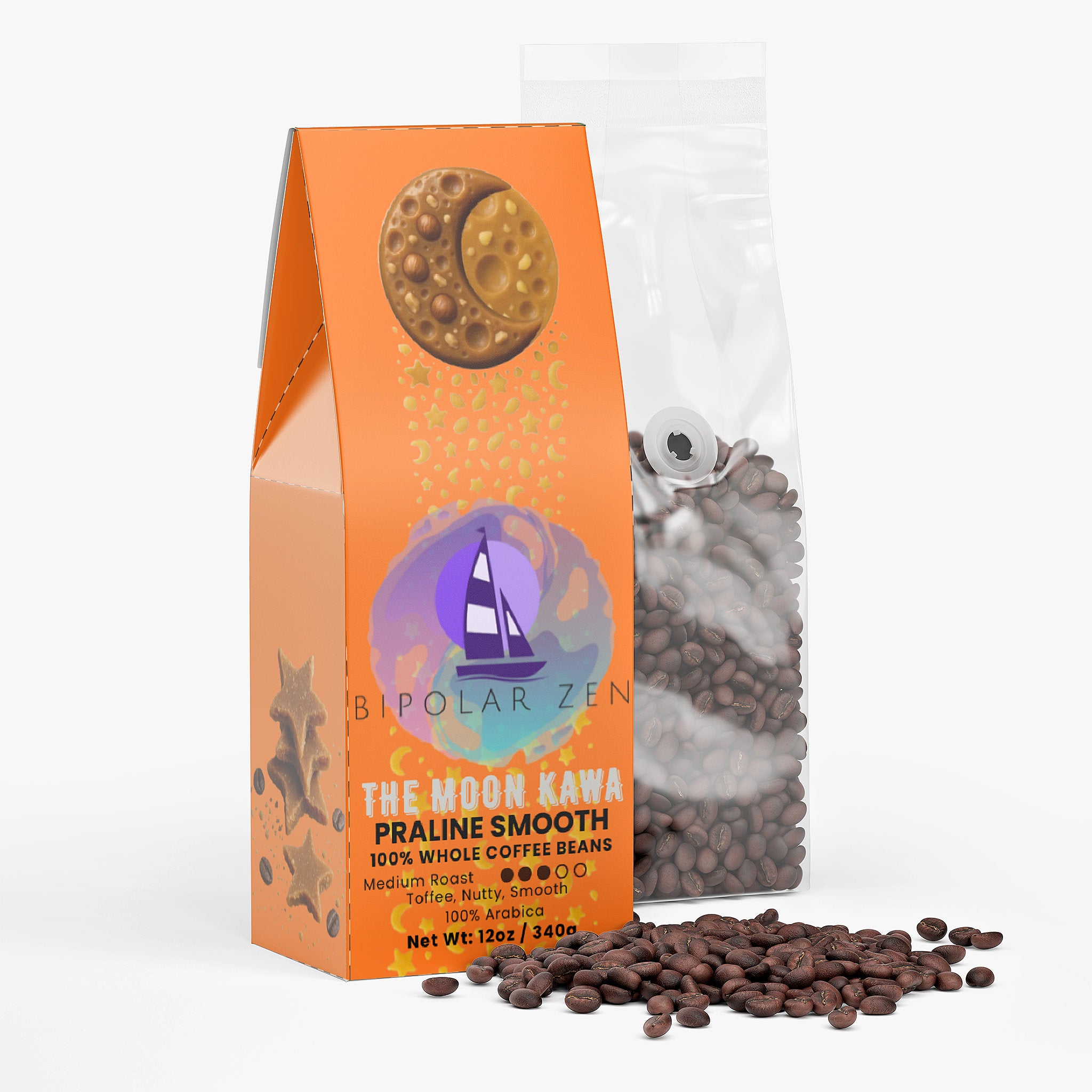 The Moon Kawa | Praline Smooth Coffee (Medium Roast)
