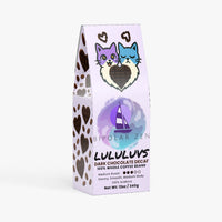 LULULUVS Dark Chocolate Decaf | Medium Roast Coffee with Dark Chocolate & Herbal Notes | Swiss Water Process