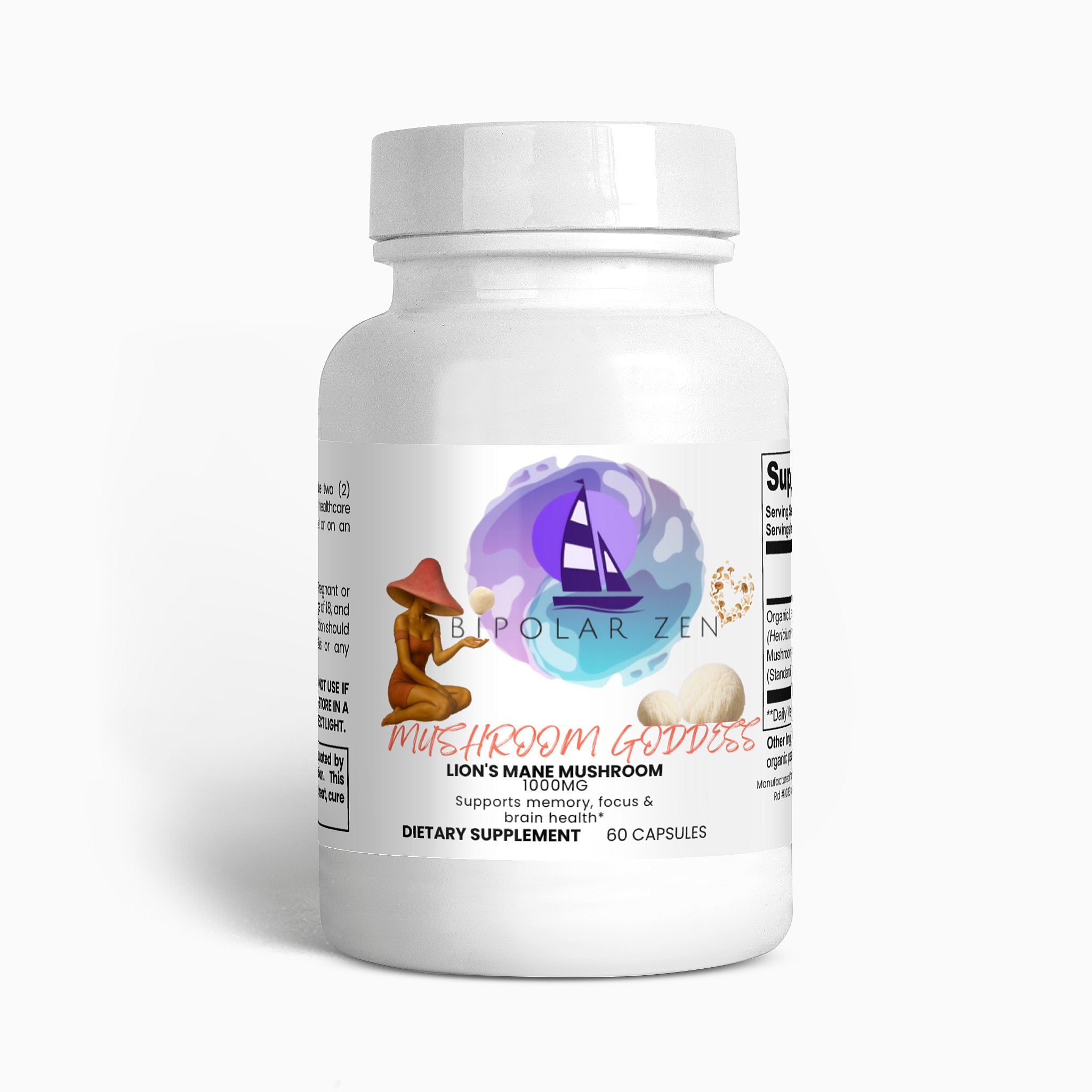 Mushroom Goddess | Lion's Mane Mushroom 1000mg