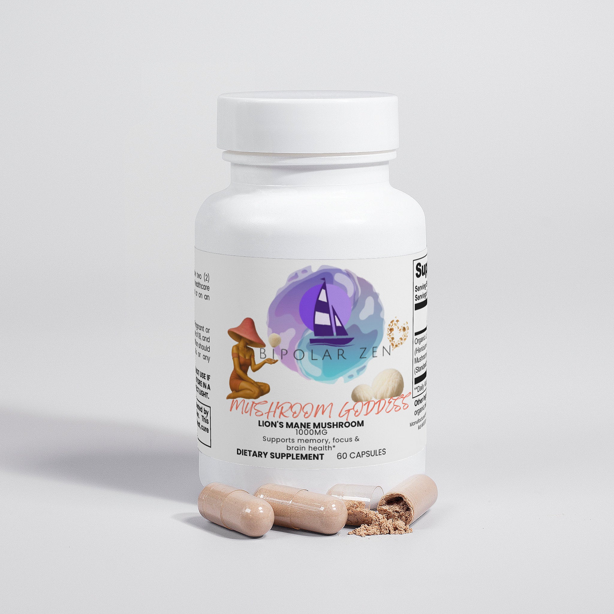 Mushroom Goddess | Lion's Mane Mushroom 1000mg