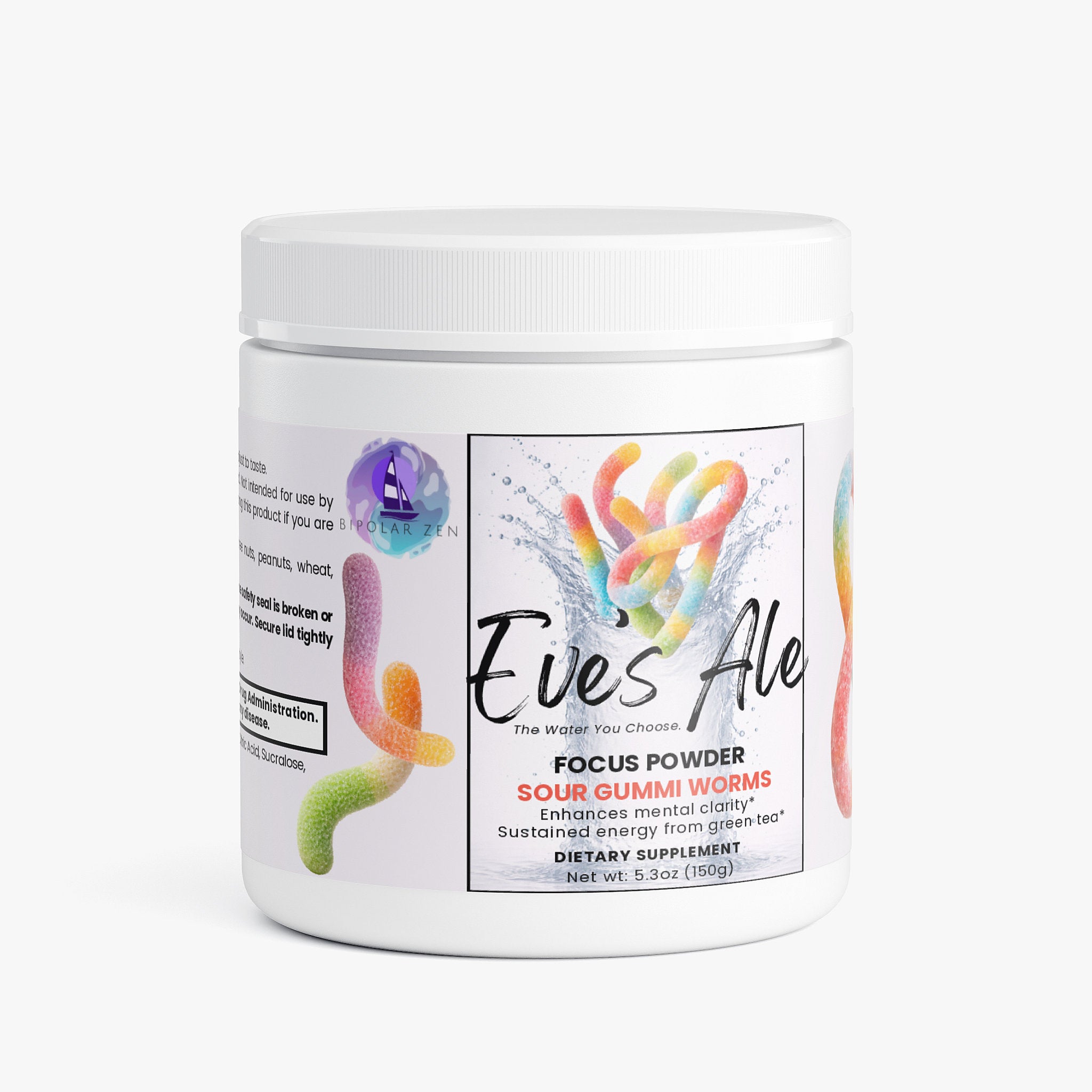 Eve's Ale | Focus Powder (Sour Gummi Worms)