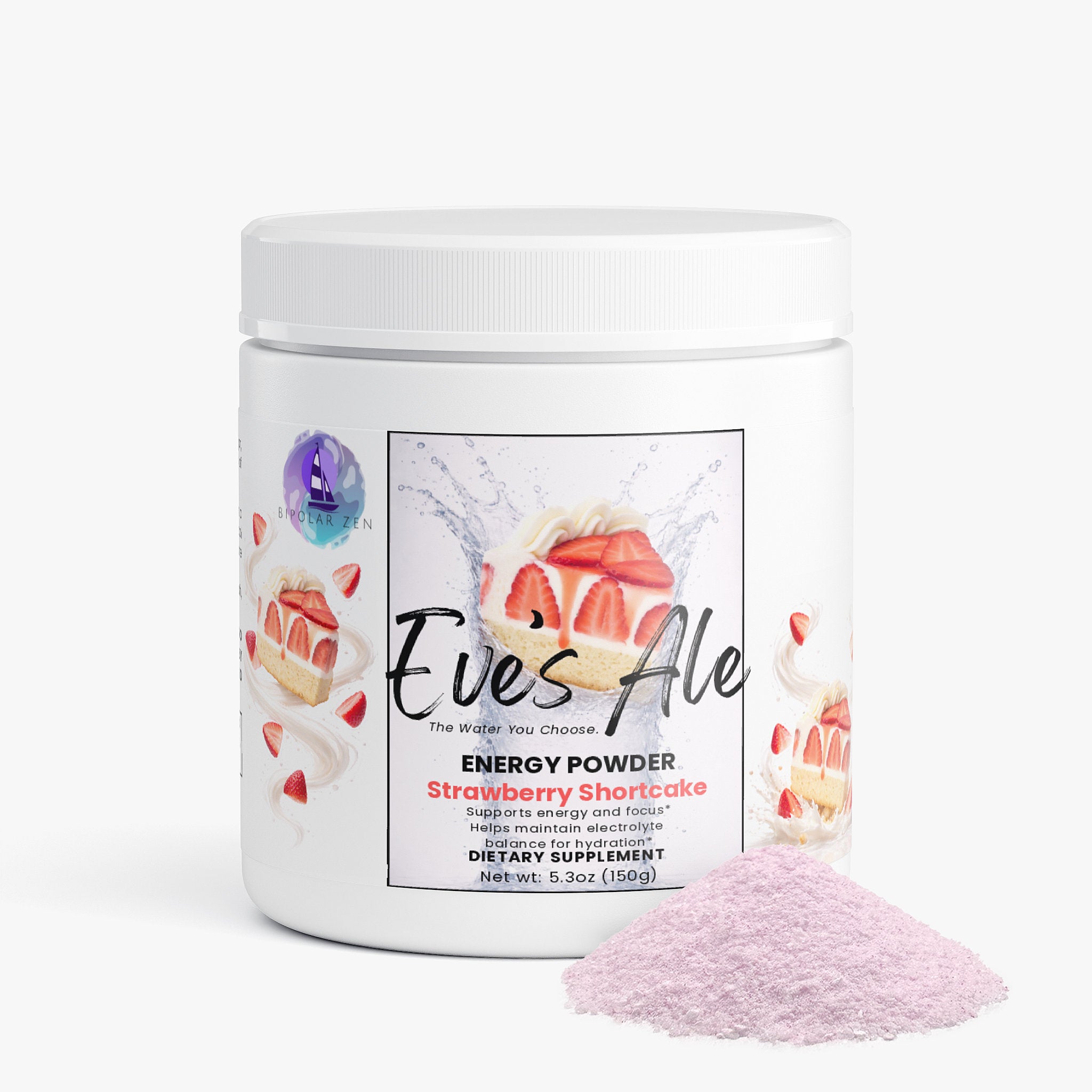 Eve's Ale | Energy Powder (Strawberry Shortcake)