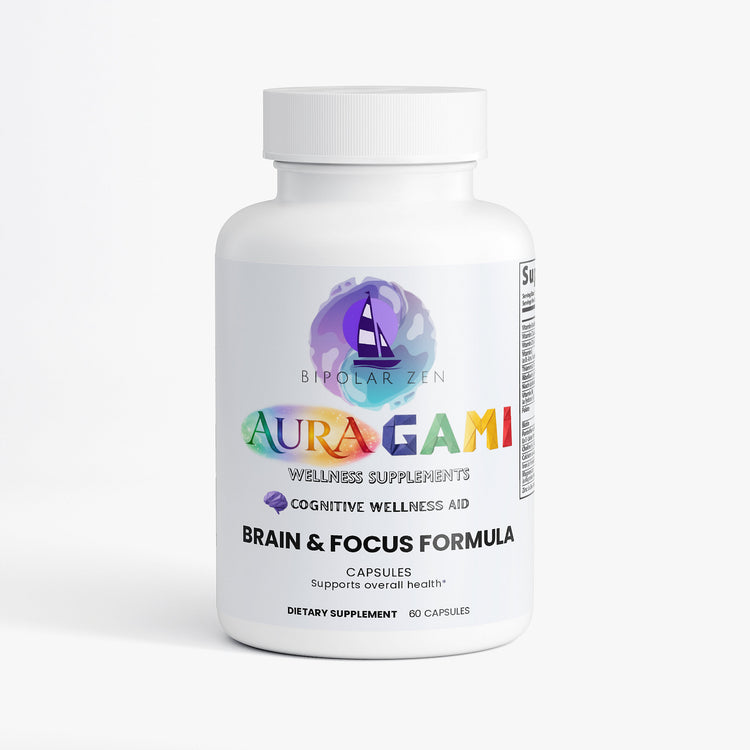AuraGami Wellness Supplements | Brain & Focus Formula