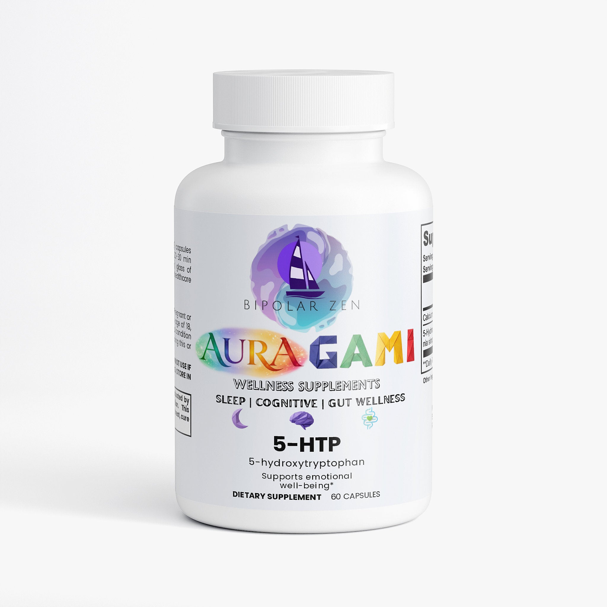 AuraGami Wellness Supplements | 5-HTP
