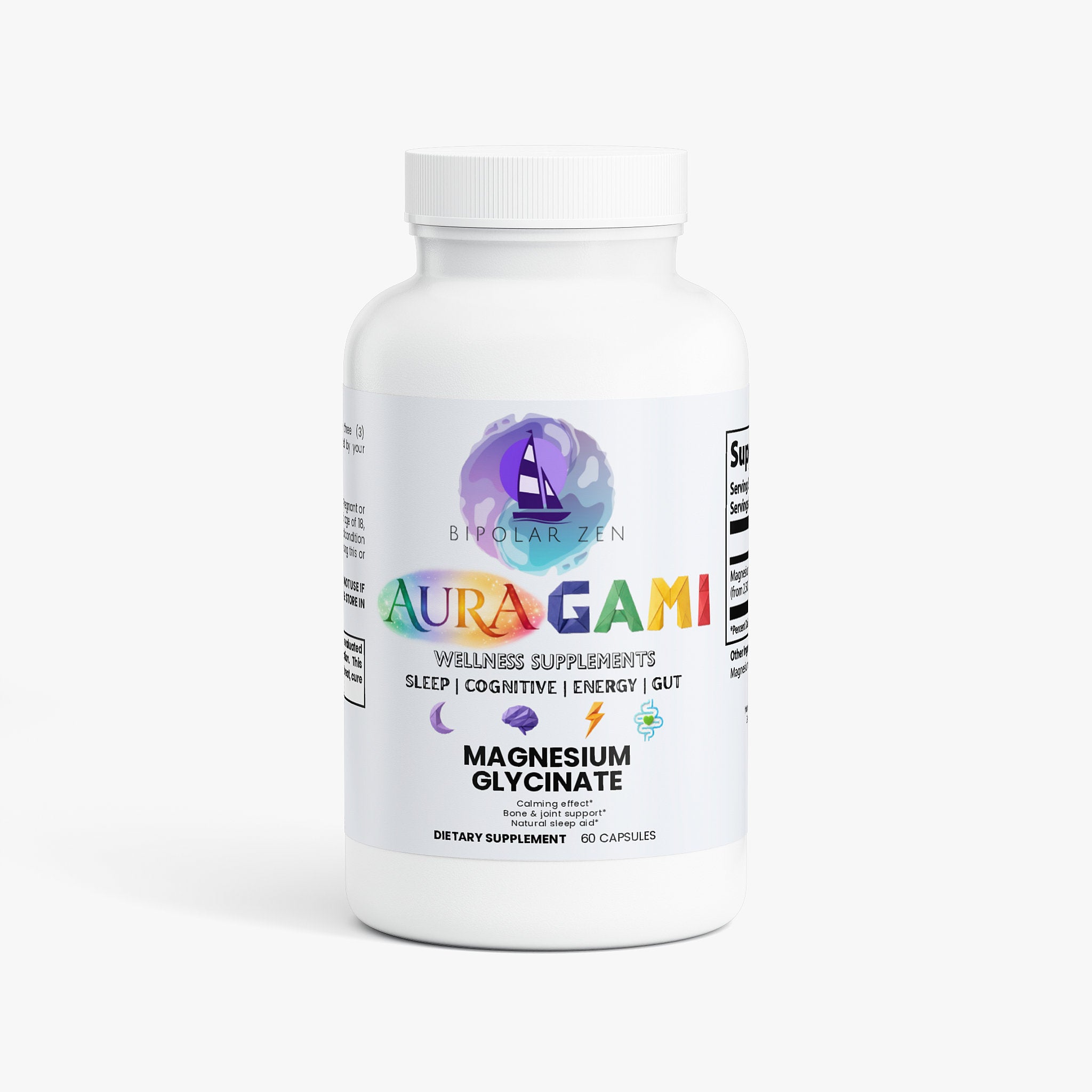 AuraGami Wellness Supplements | Magnesium Glycinate