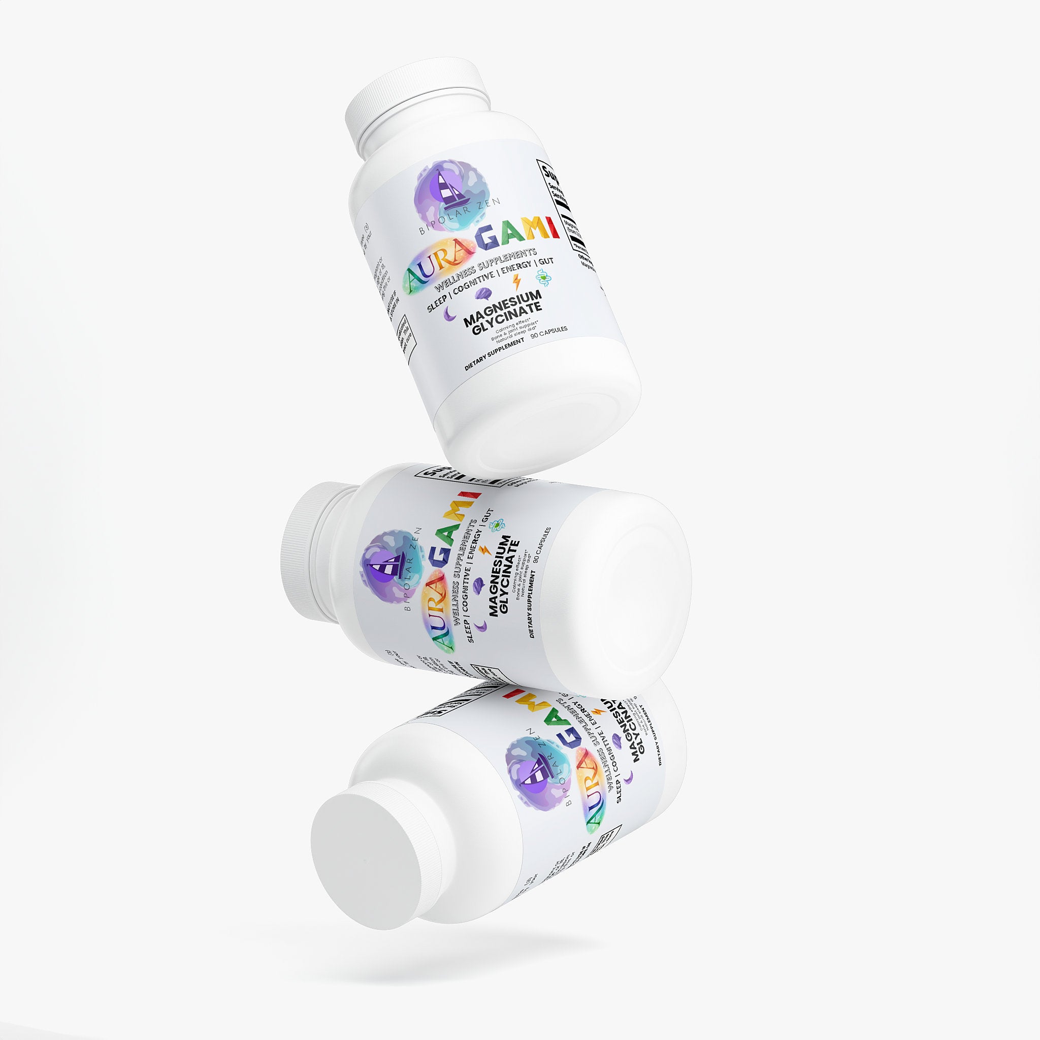 AuraGami Wellness Supplements | Magnesium Glycinate