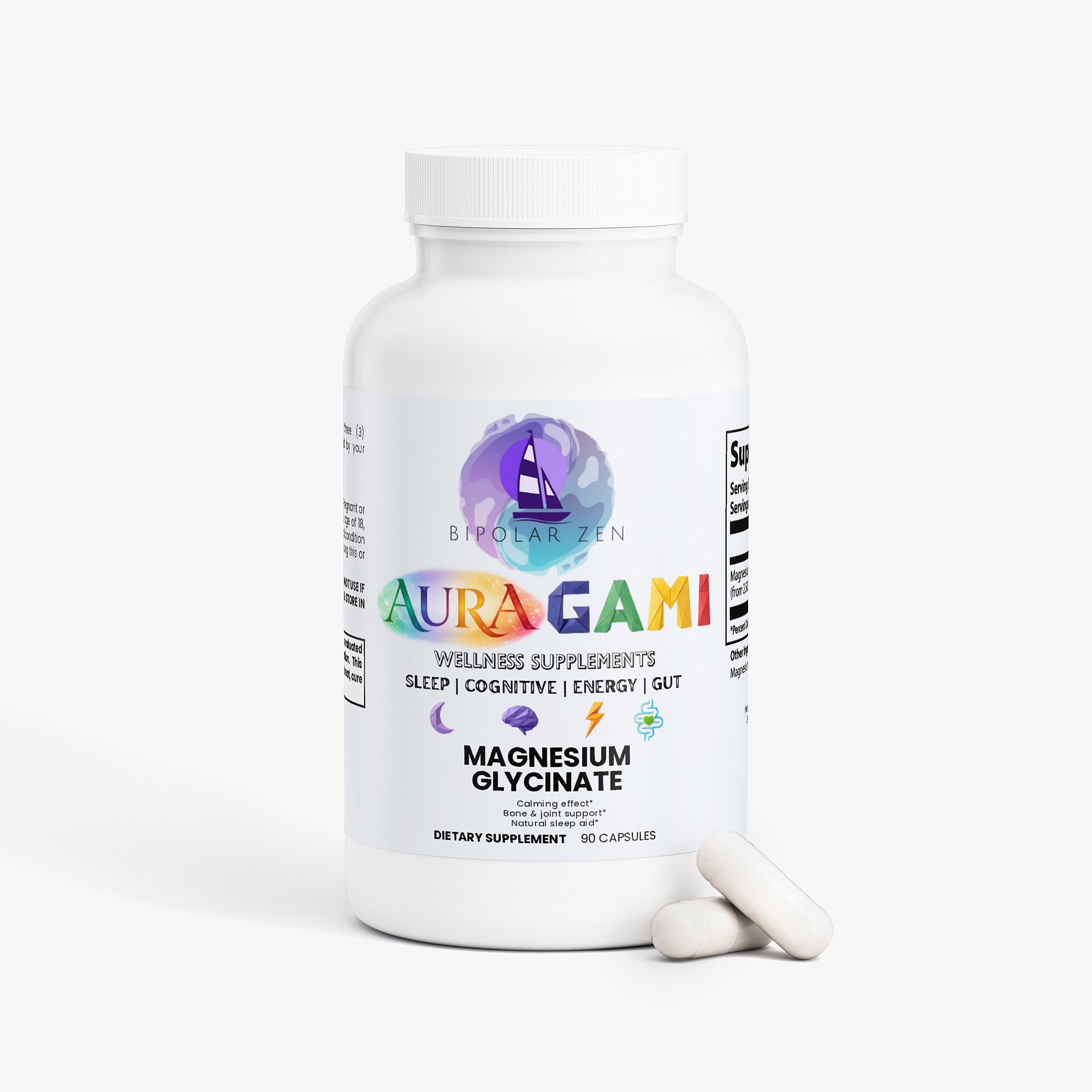 AuraGami Wellness Supplements | Magnesium Glycinate