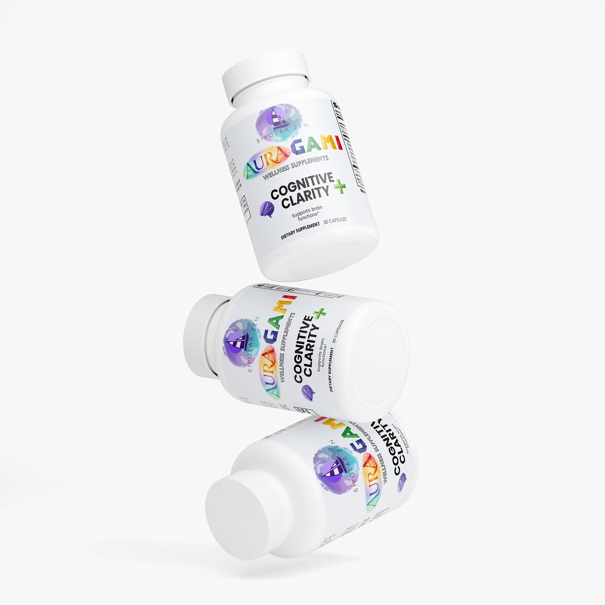 AuraGami Wellness Supplements | Cognitive Clarity Plus