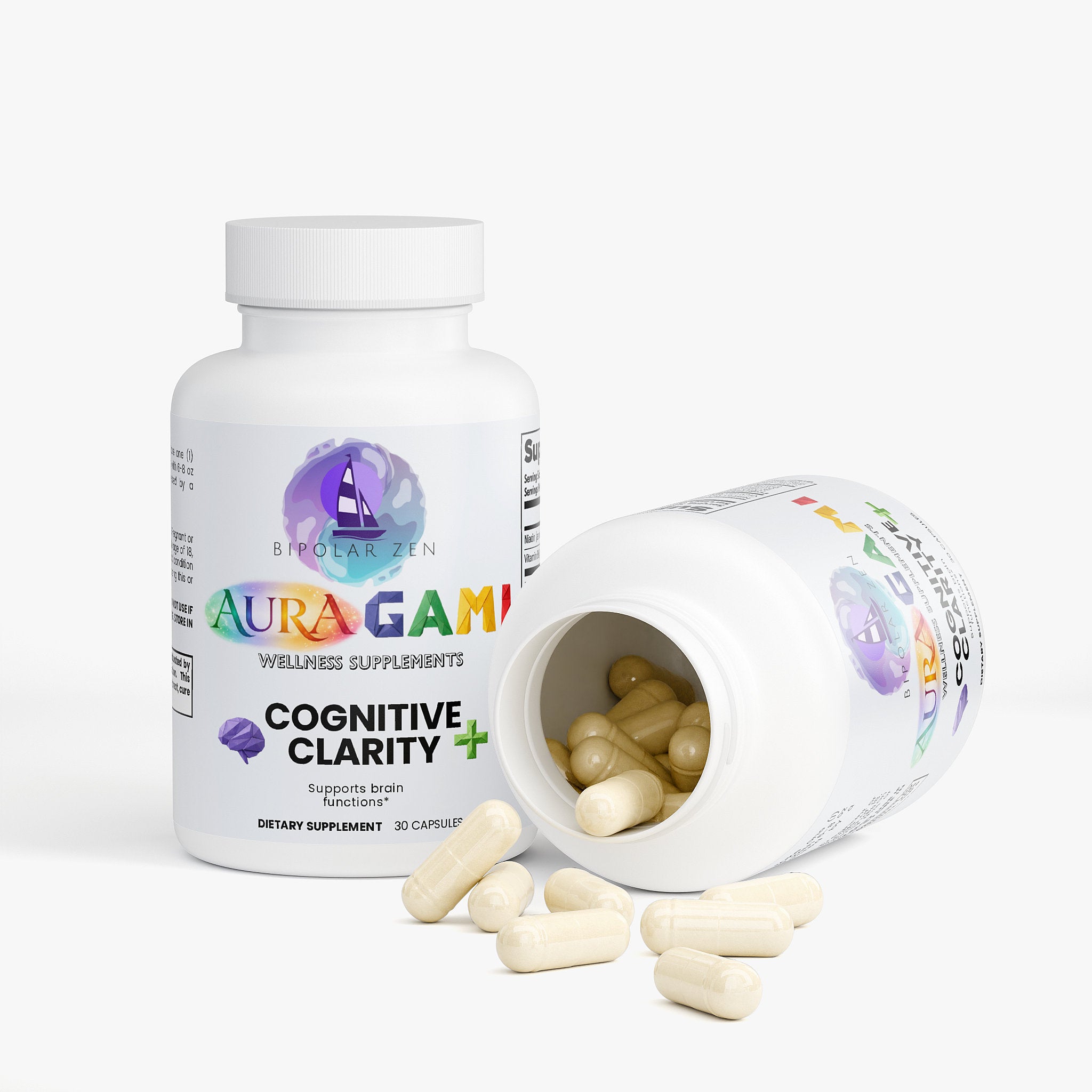 AuraGami Wellness Supplements | Cognitive Clarity Plus