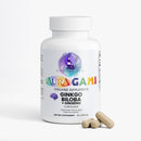 AuraGami Wellness Supplements | Ginkgo Biloba + Ginseng