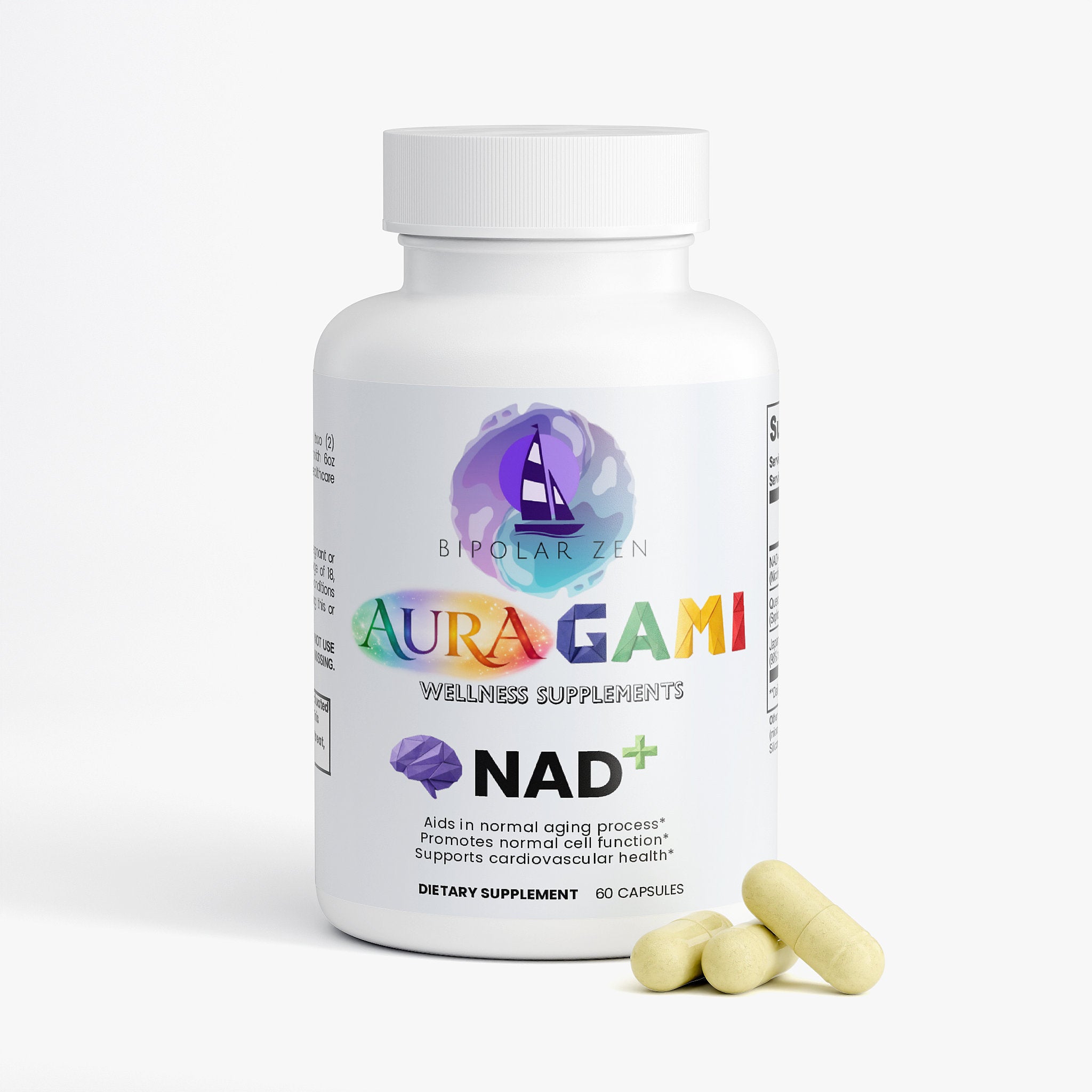 AuraGami Wellness Supplements | NAD+