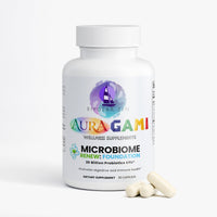 AuraGami Wellness Supplements | Microbiome Renew: Foundation Probiotic 20 Billion CFU