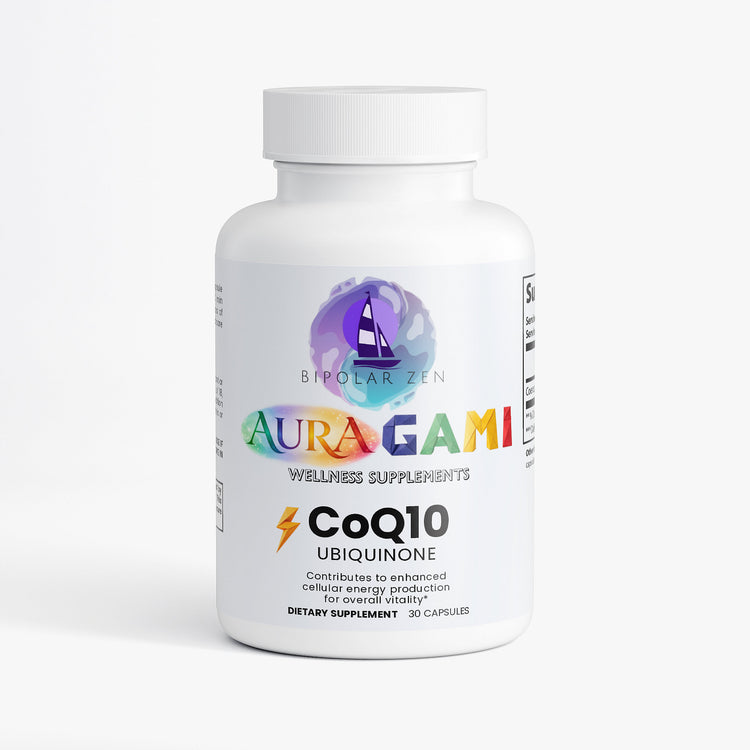AuraGami Wellness Supplements | CoQ10 Ubiquinone