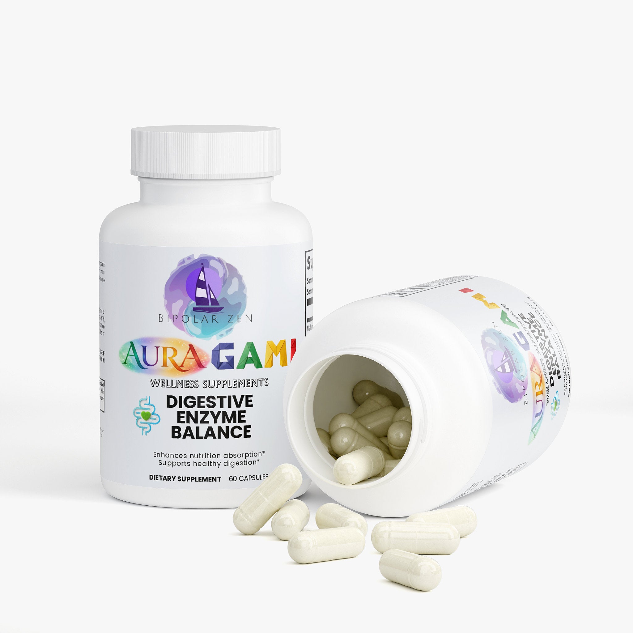 AuraGami Wellness Supplements | Digestive Enzyme Balance