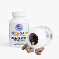 AuraGami Wellness Supplements | Resveratrol 50% 600mg