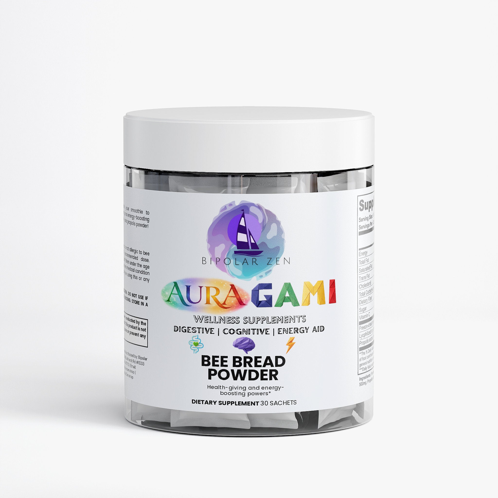 AuraGami Wellness Supplements | Bee Bread Powder