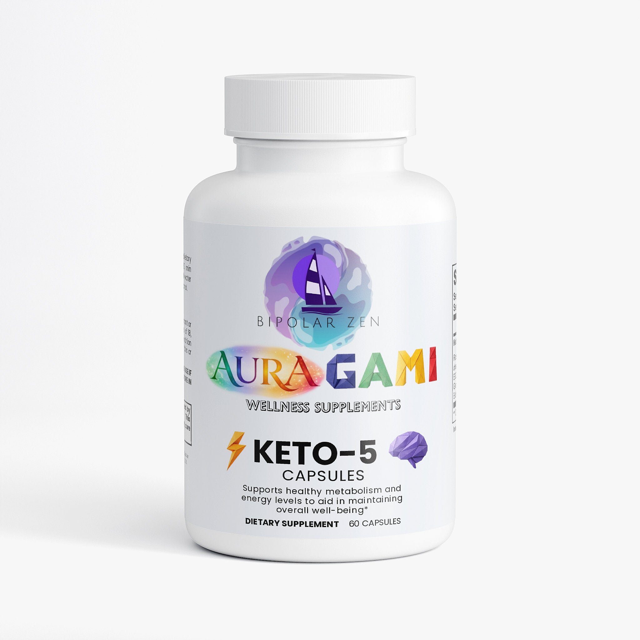 AuraGami Wellness Supplements | Keto-5