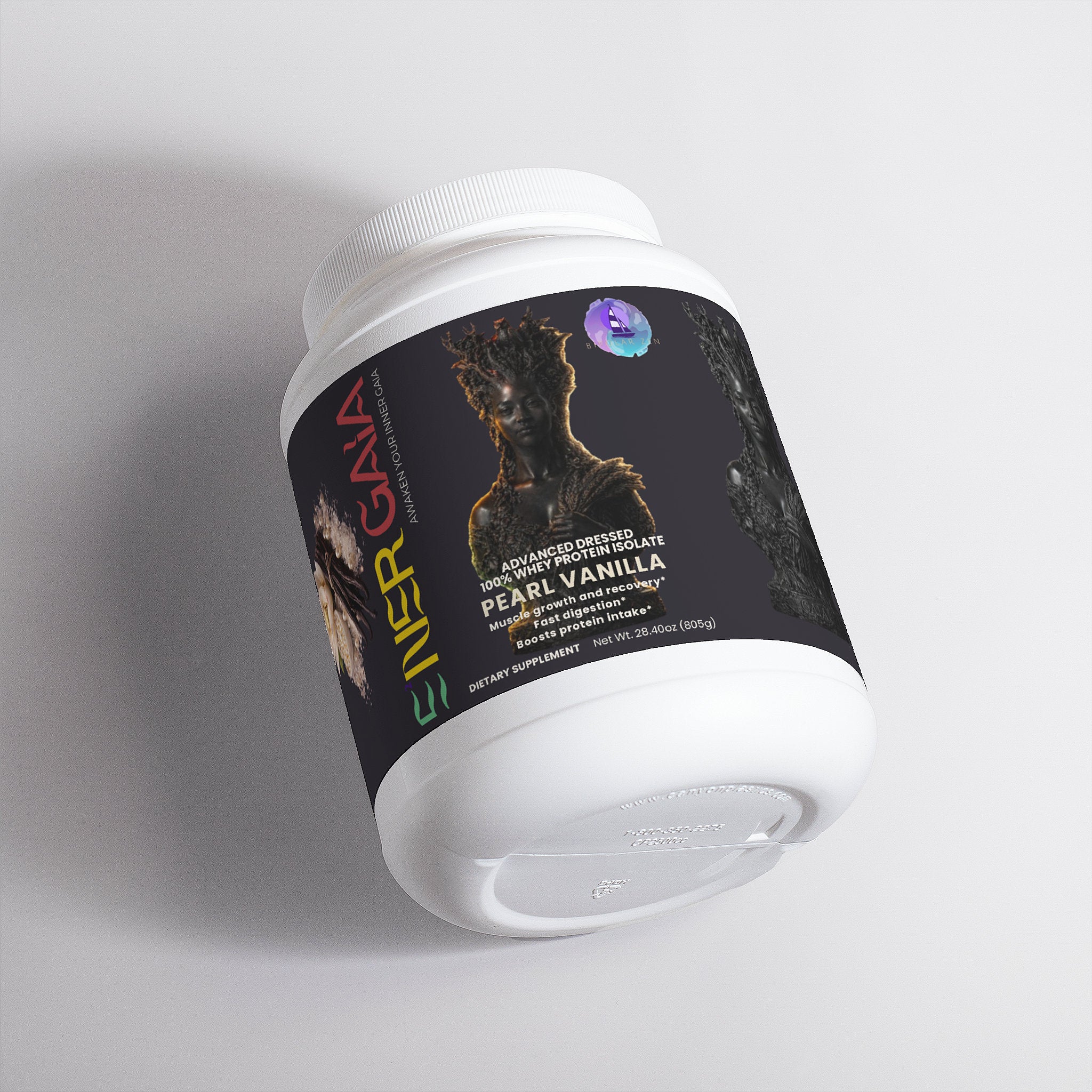 E²NERGAIA | Advanced Dressed 100% Whey Protein Isolate – Obsidian Cacao