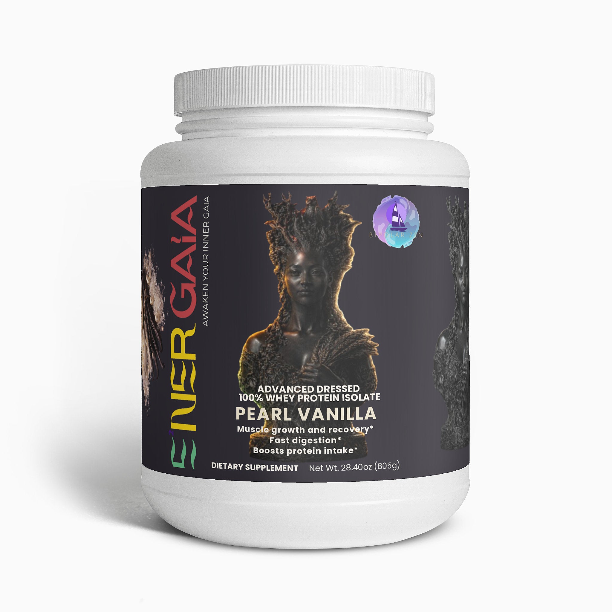 E²NERGAIA | Advanced Dressed 100% Whey Protein Isolate – Pearl Vanilla